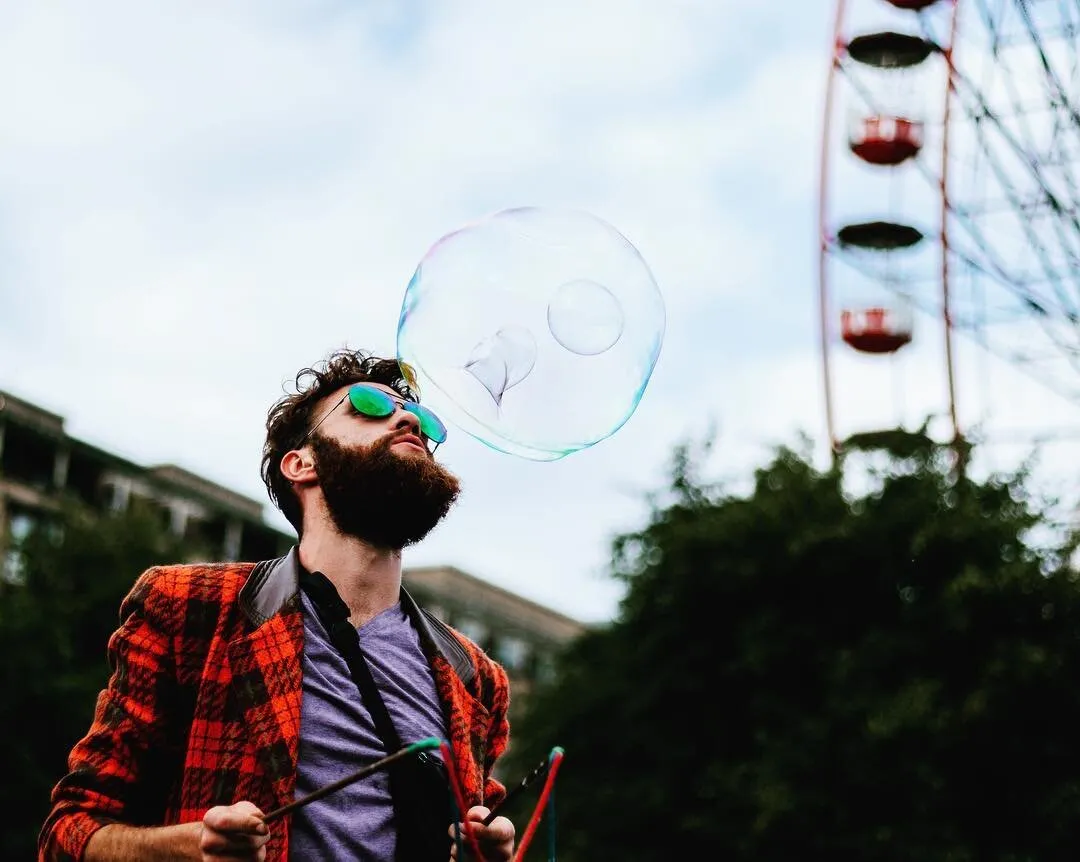 Bubbles in Edinburgh
