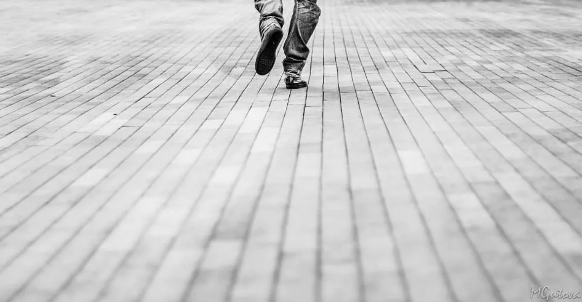 Walking away