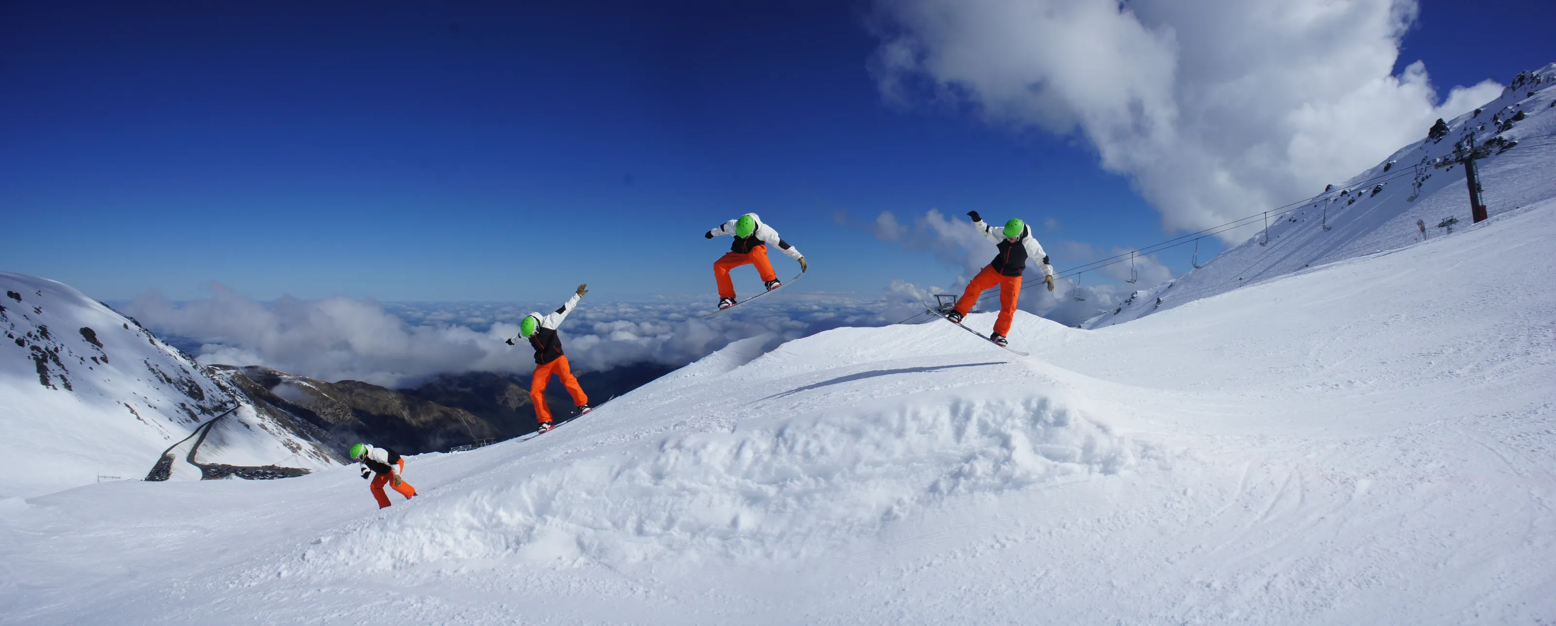 Snow Skiers and Snowboarders