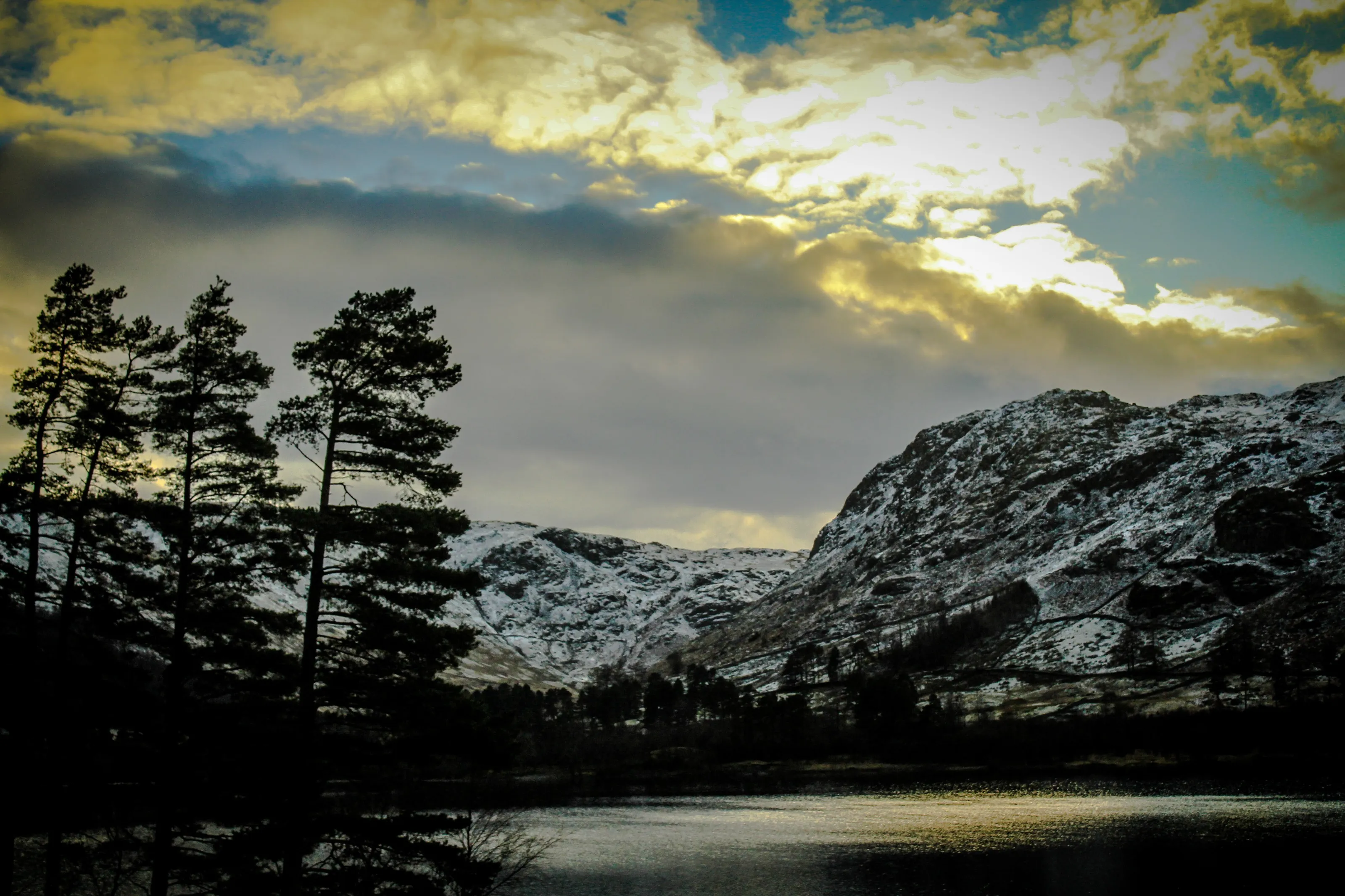 Winter lakes
