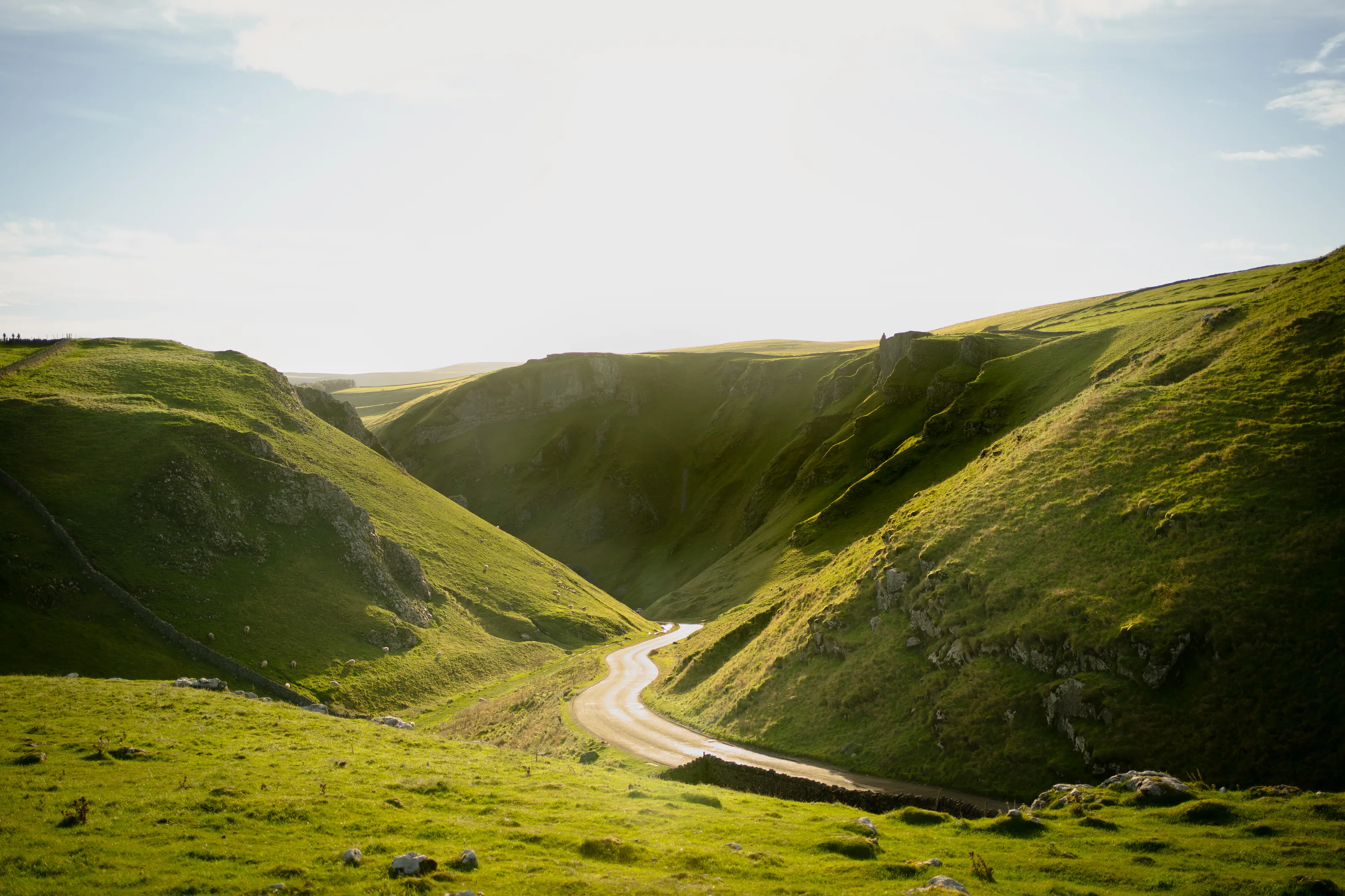 winnats pass, England, UK