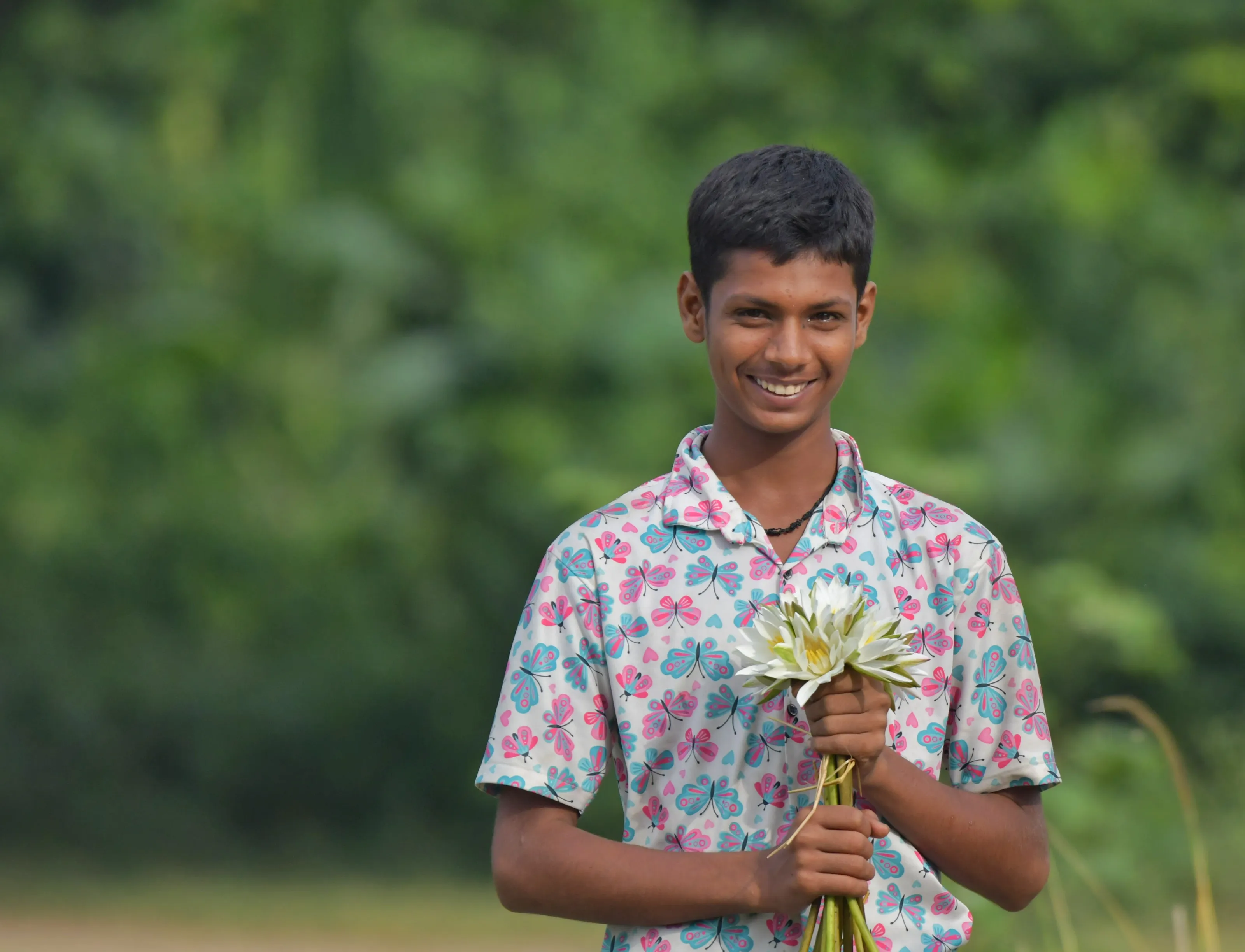 The Butterfly Shirt and the Bloom