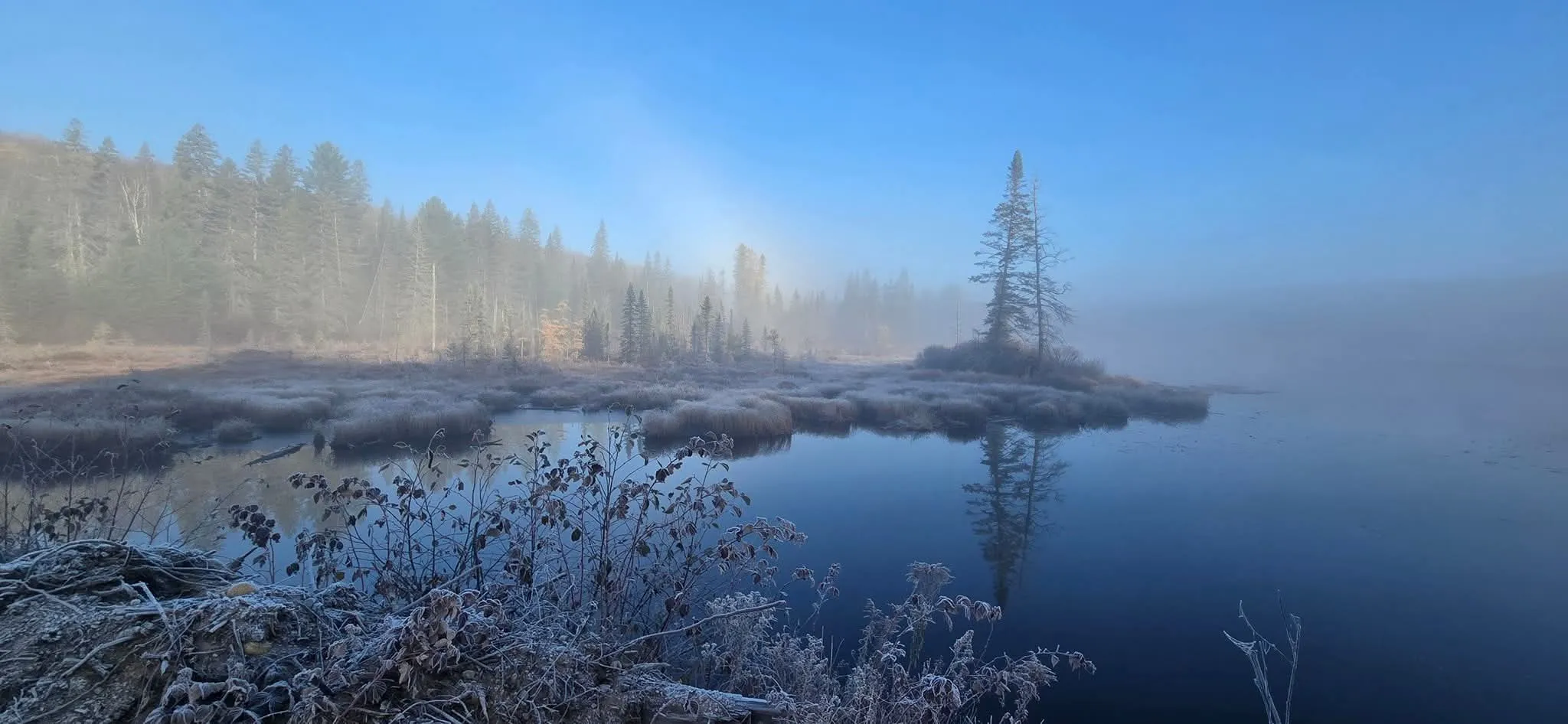 A Brisk Morning in Northern Ontario