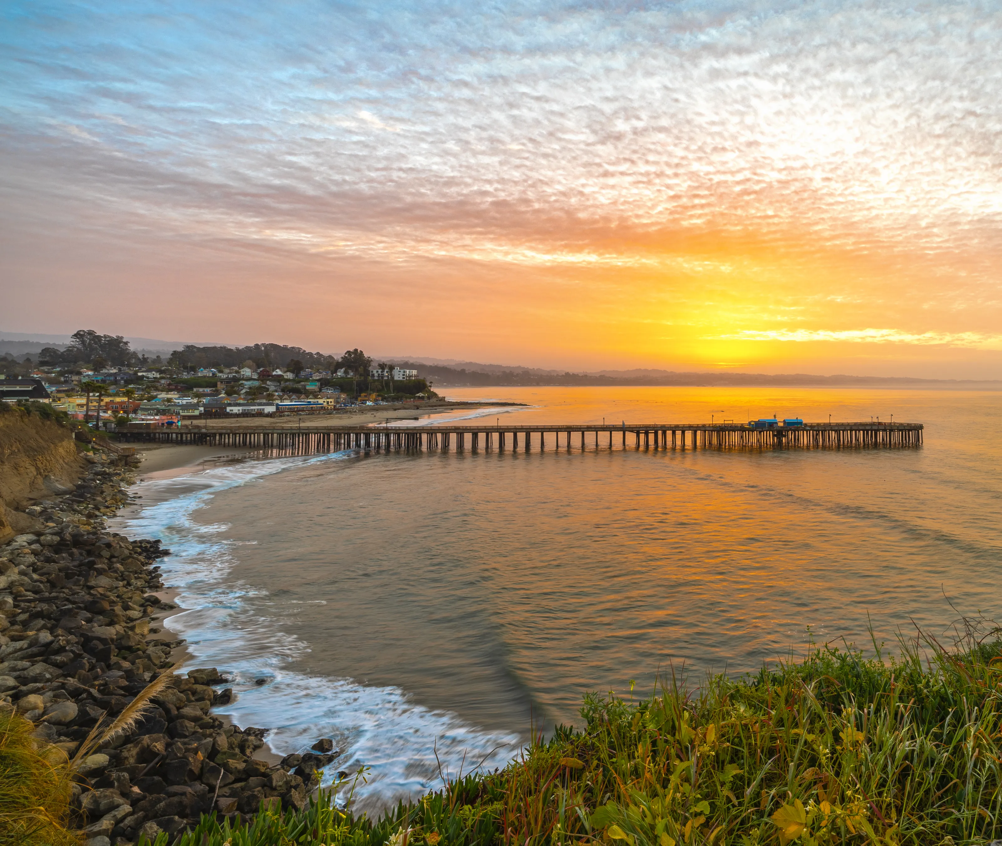 Capitola Wharf at Sunrise