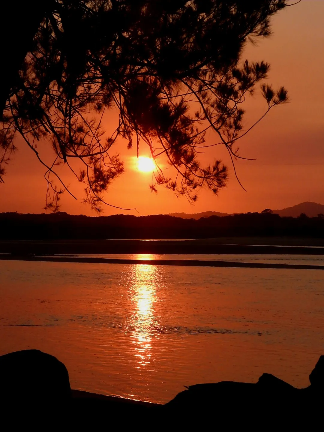 River sunset