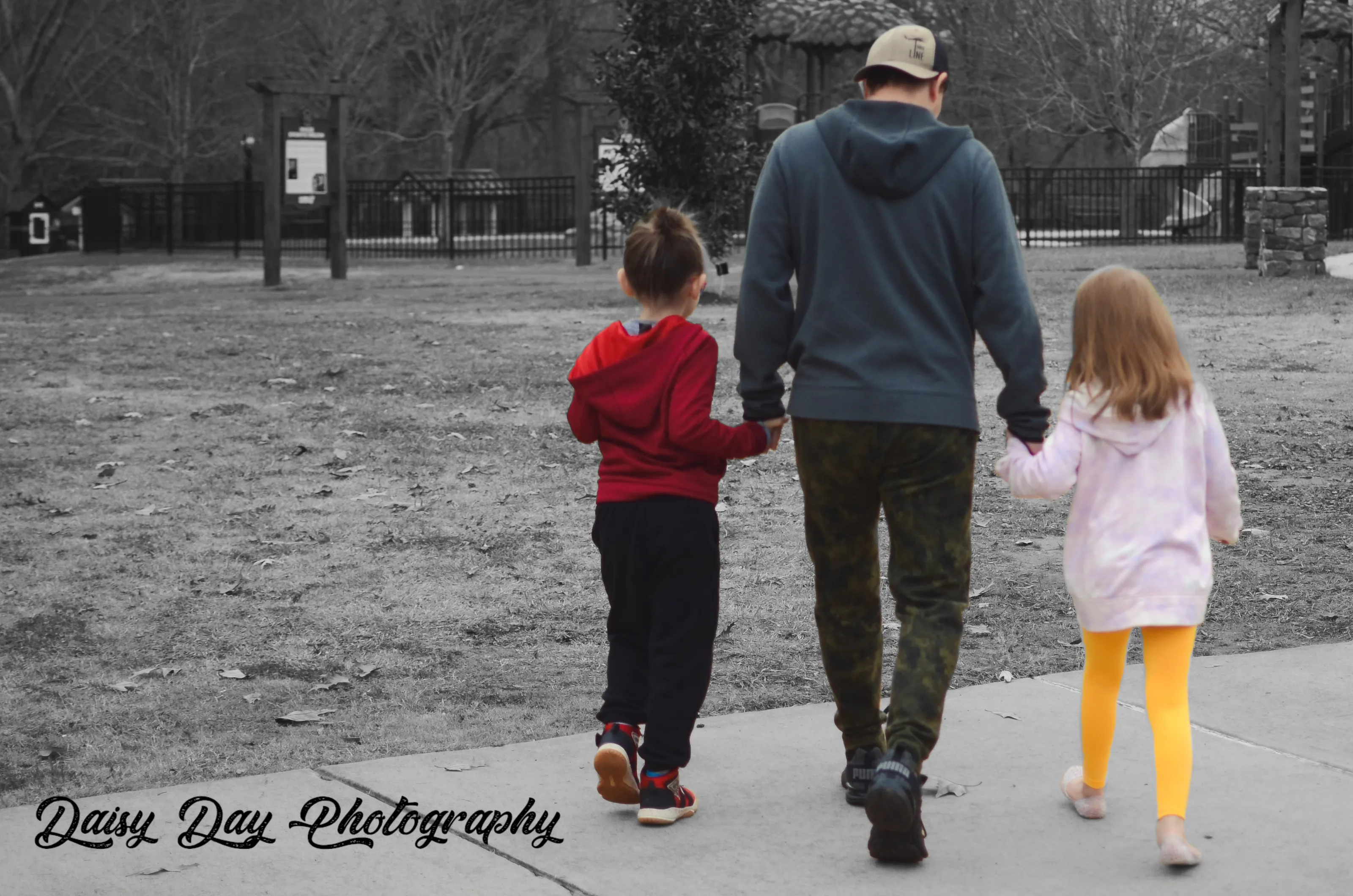dad and kids park day