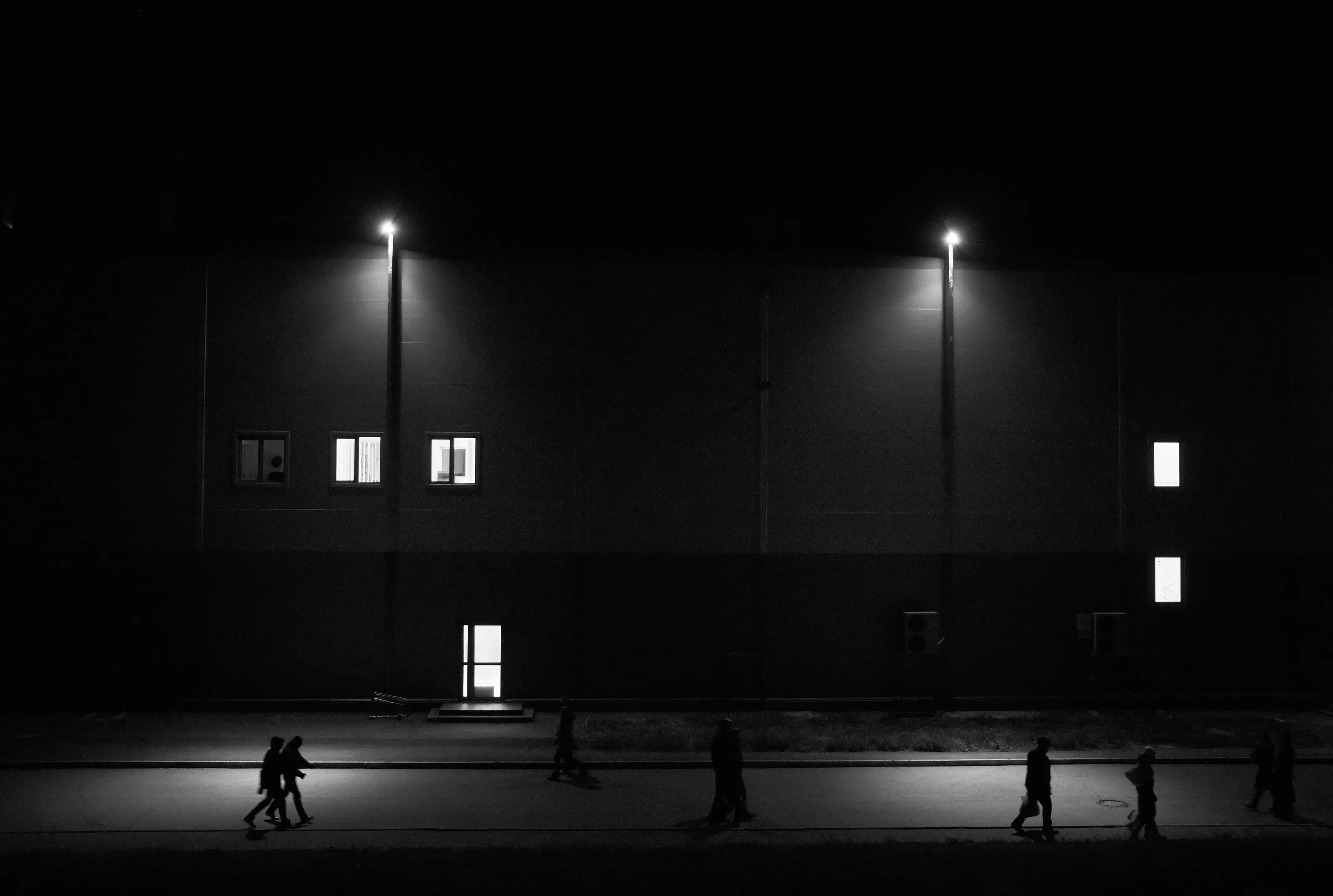 Walks under the lights