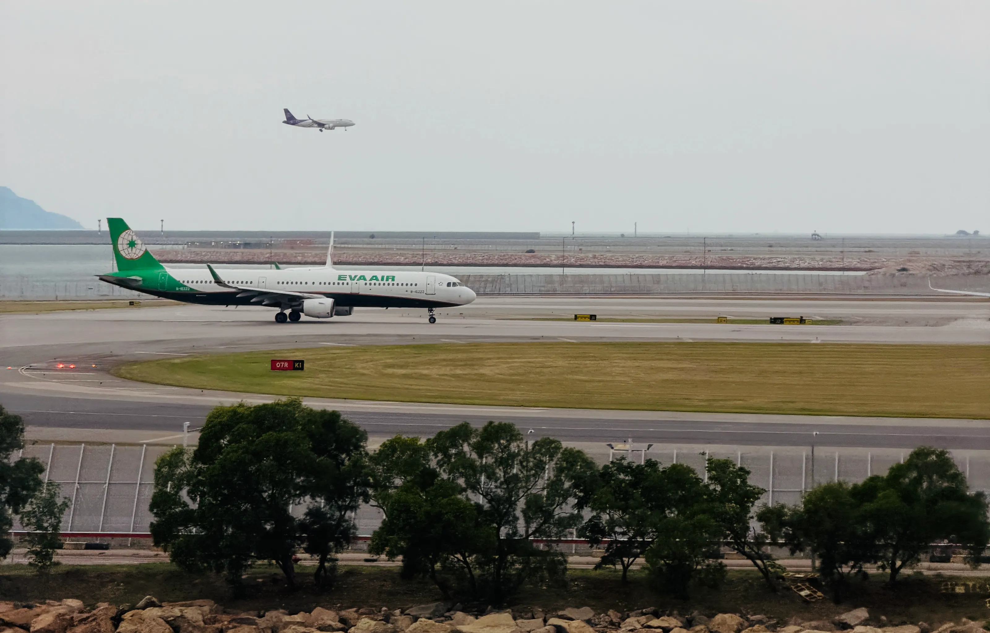 Hong Kong Airport Runways