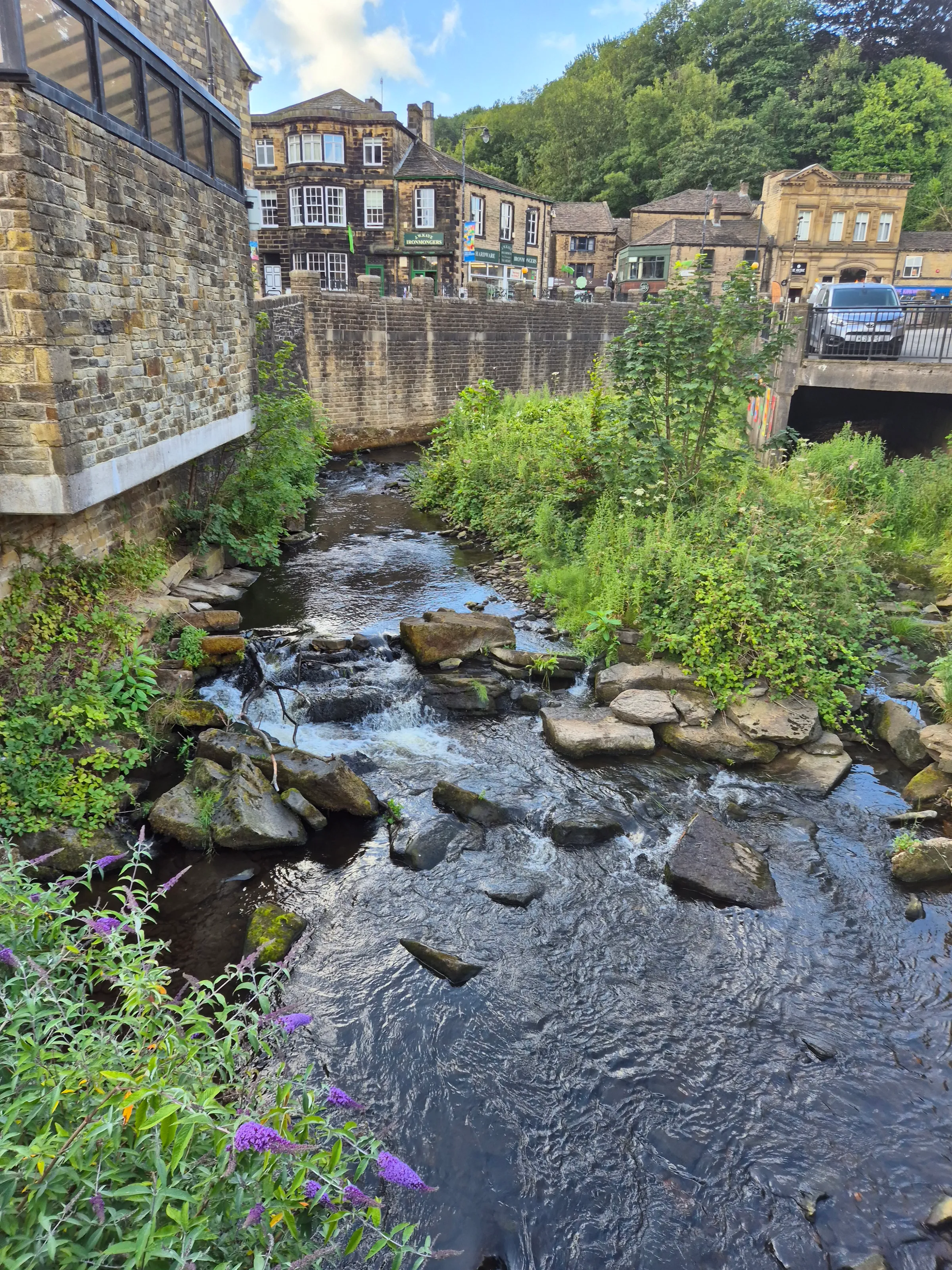 Holmfirth's river Holme