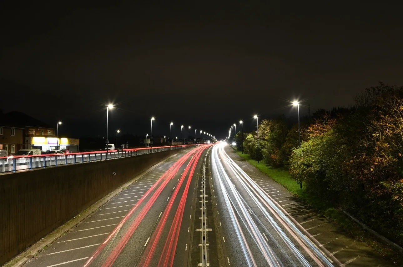 Coast Road Light Trail