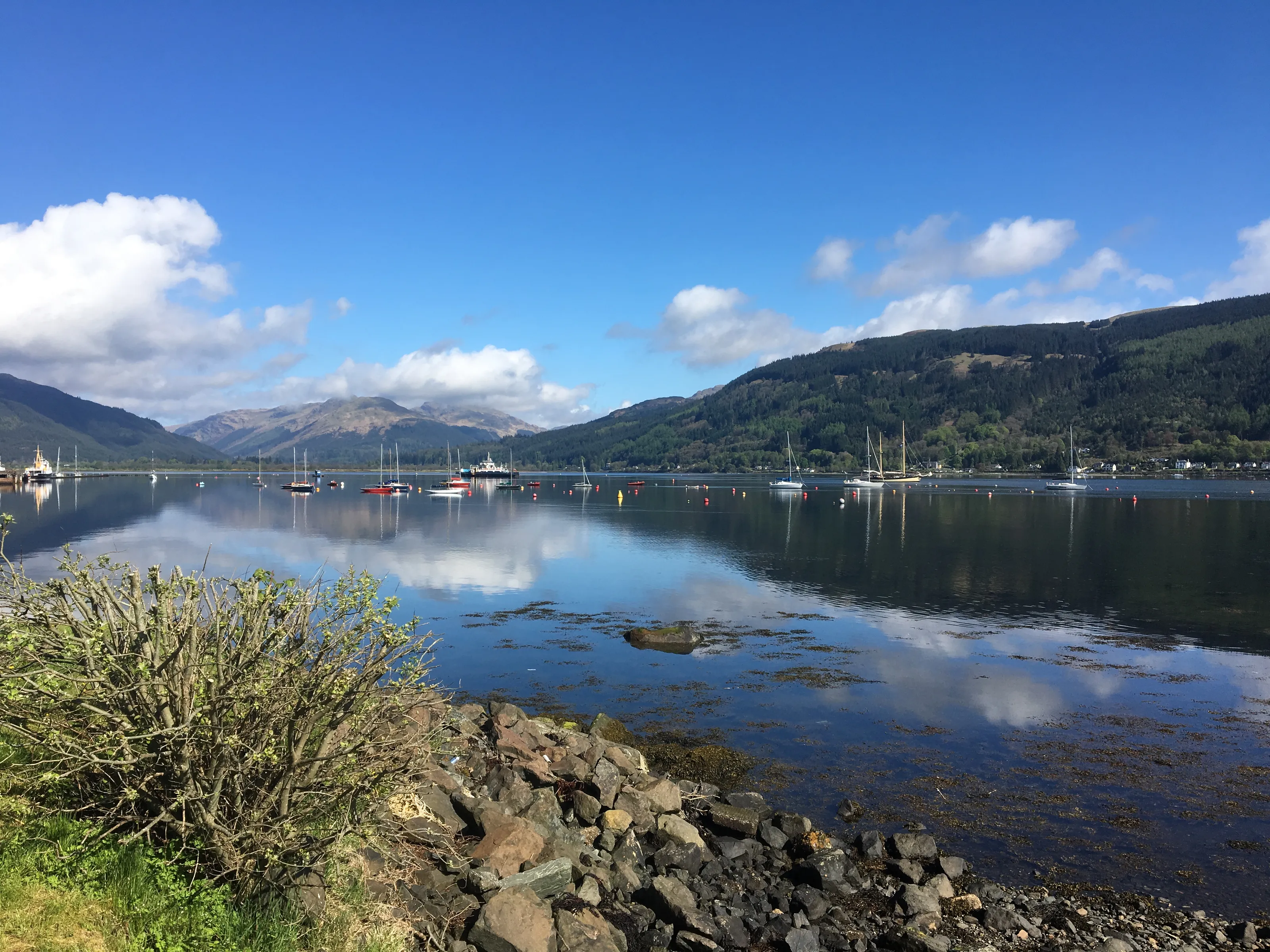iPhone photo taken at Sandbank near Dunoon.