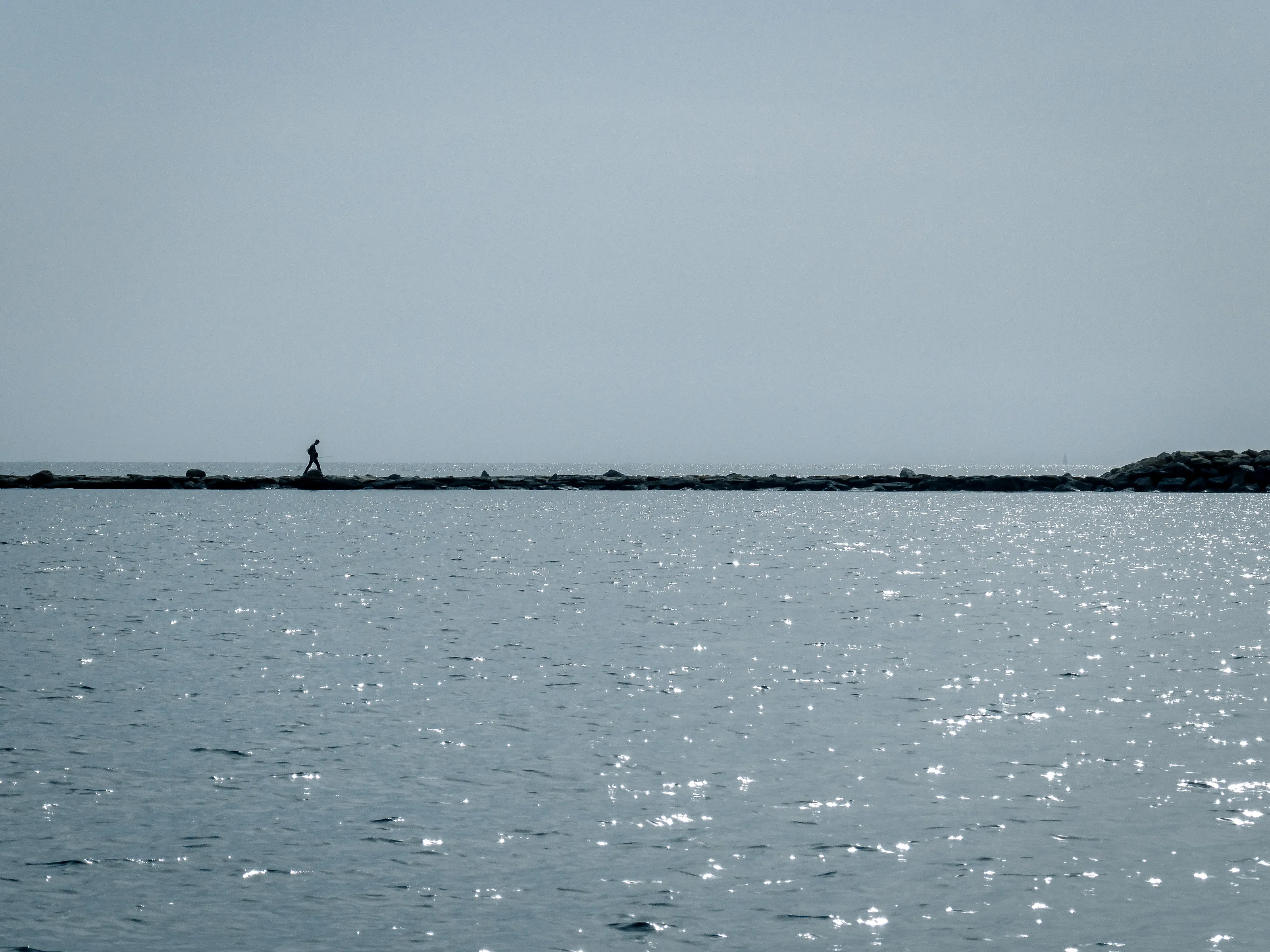 One Person in the Distance