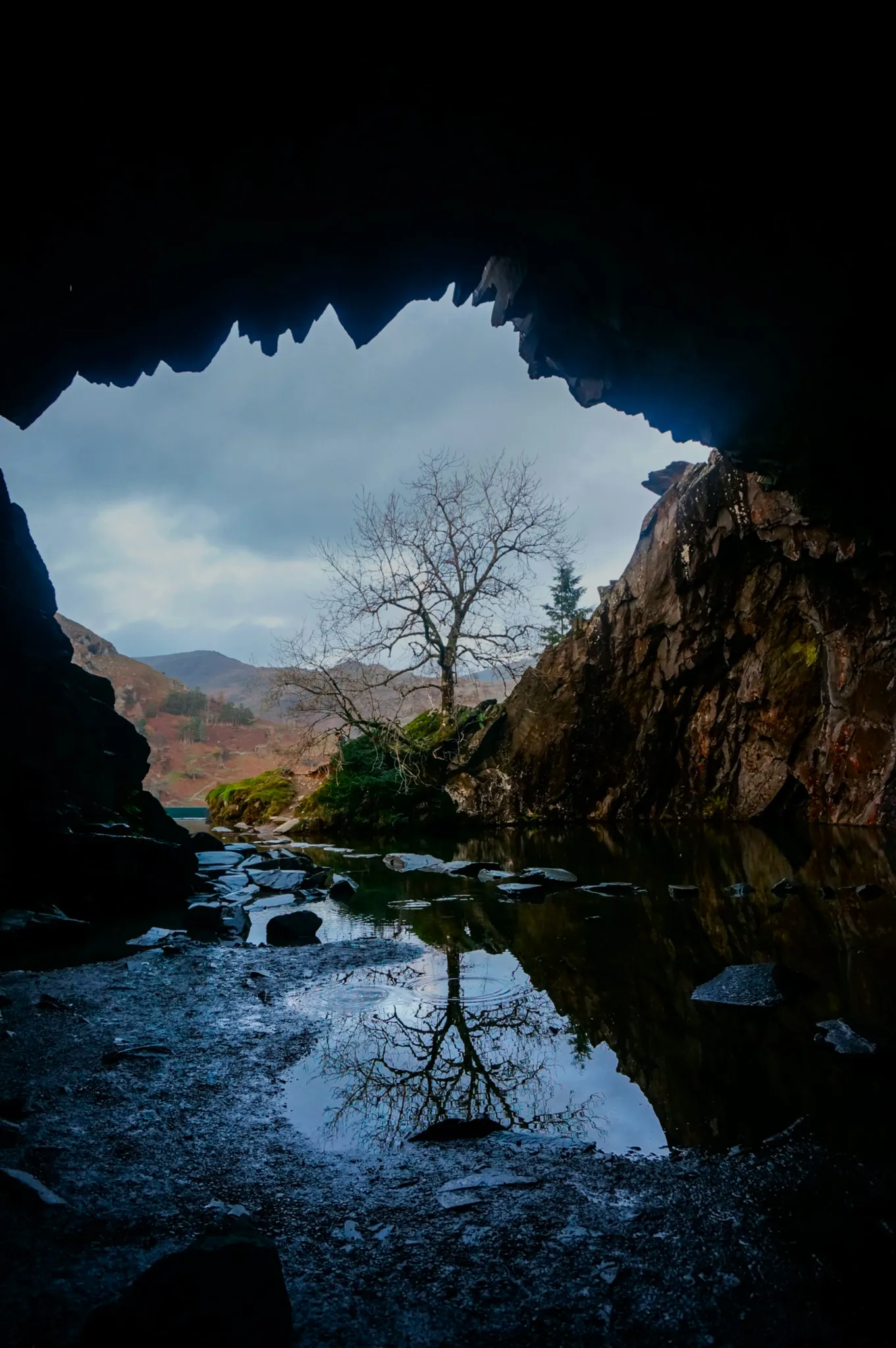 Mouth of Rydal Cave