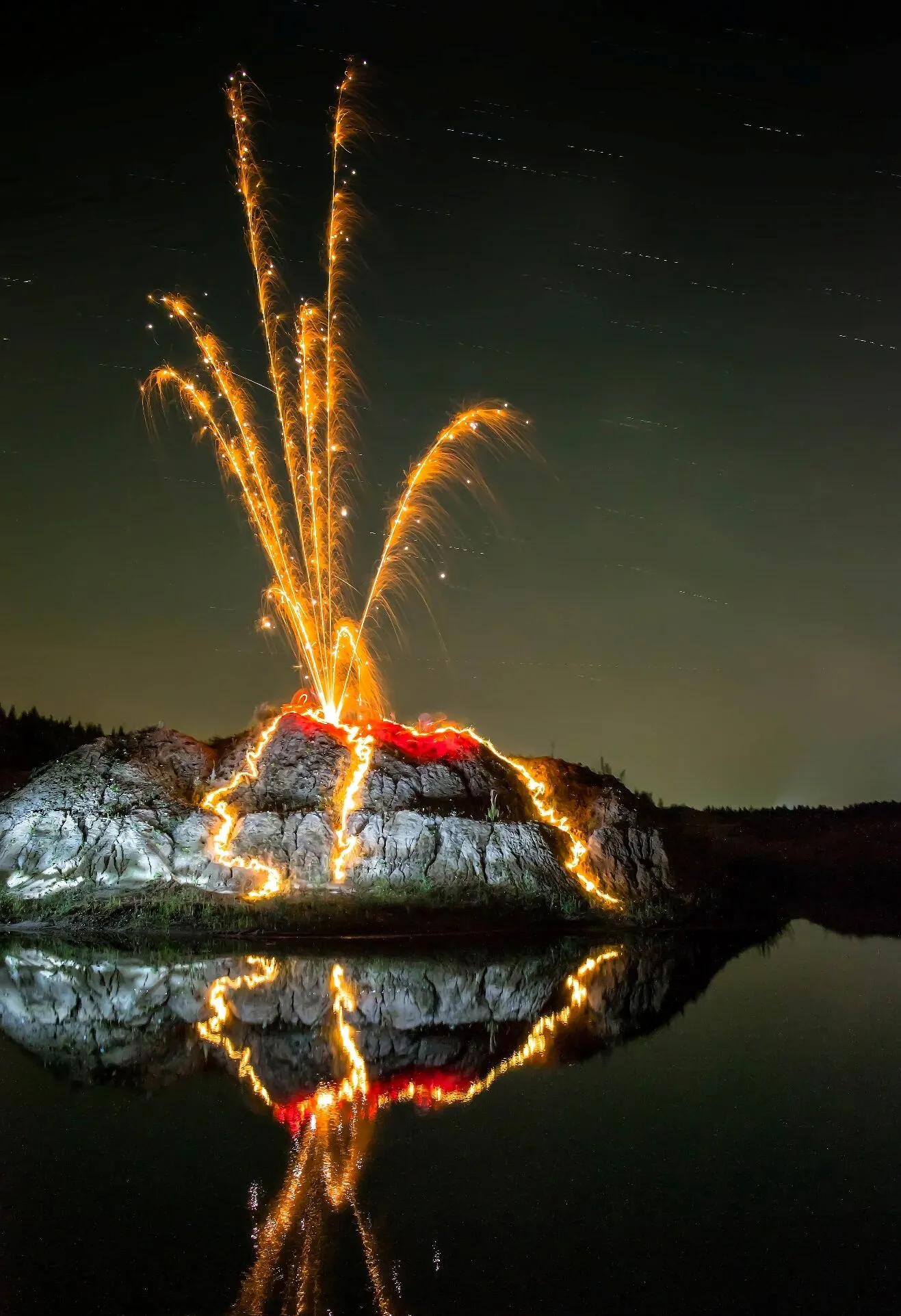 My personal volcano!
