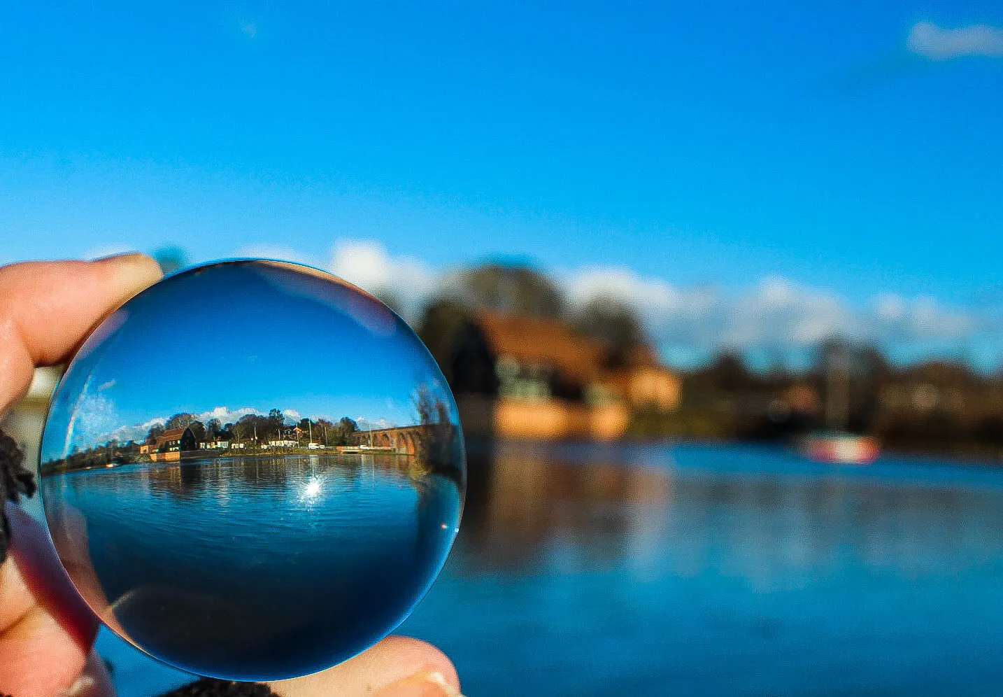 Crystal ball landscape