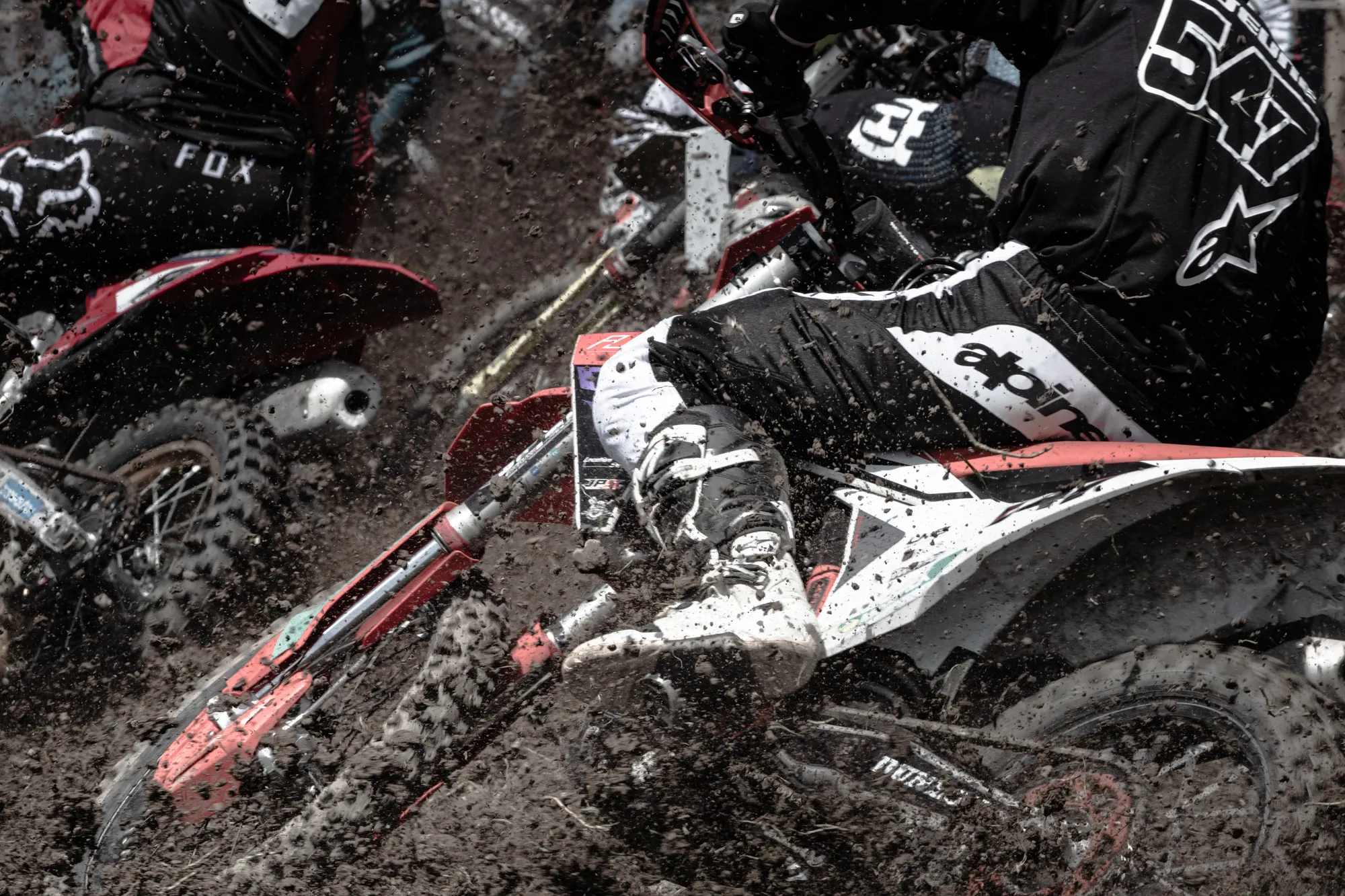 motocross action