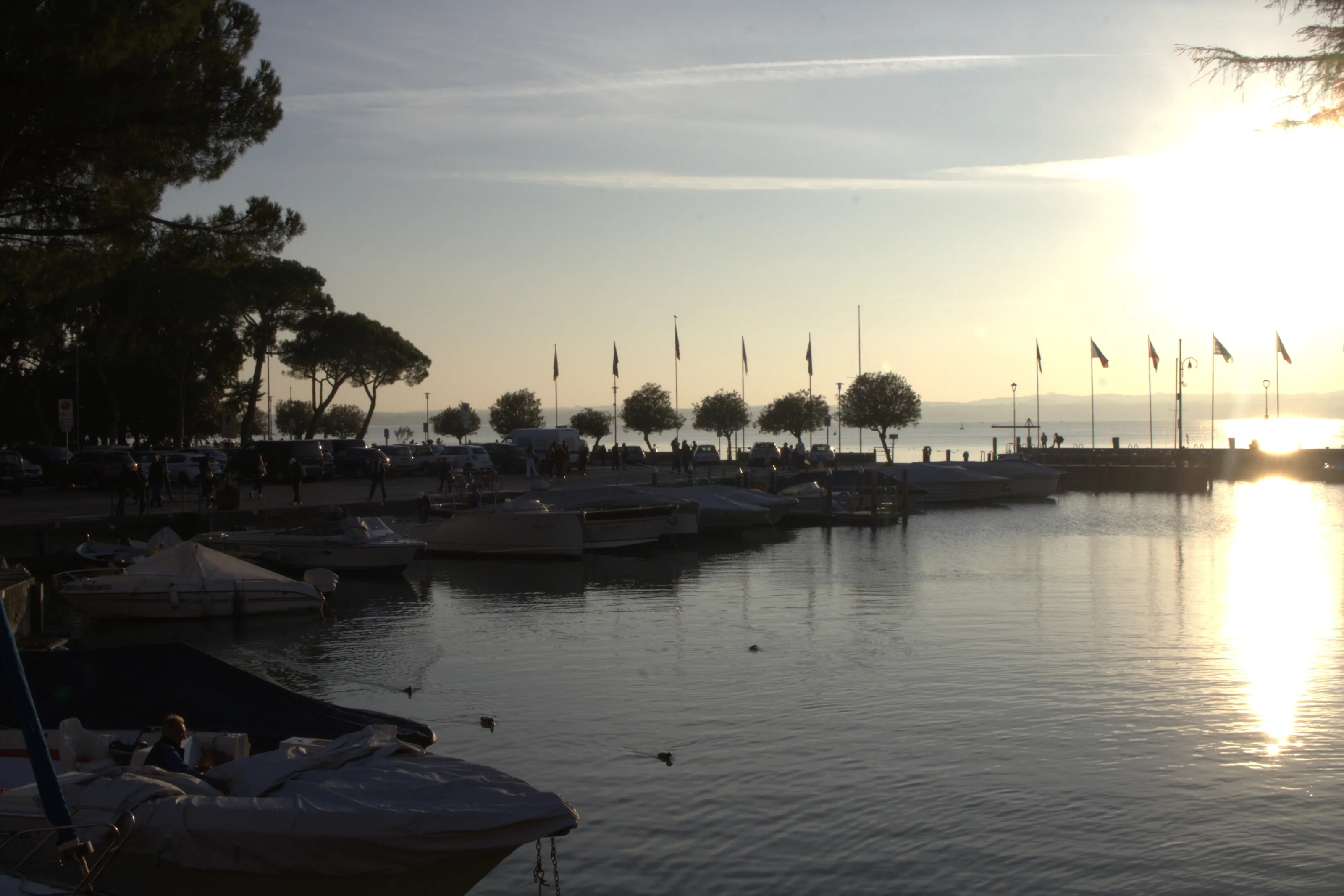 Sunset in Sirmione