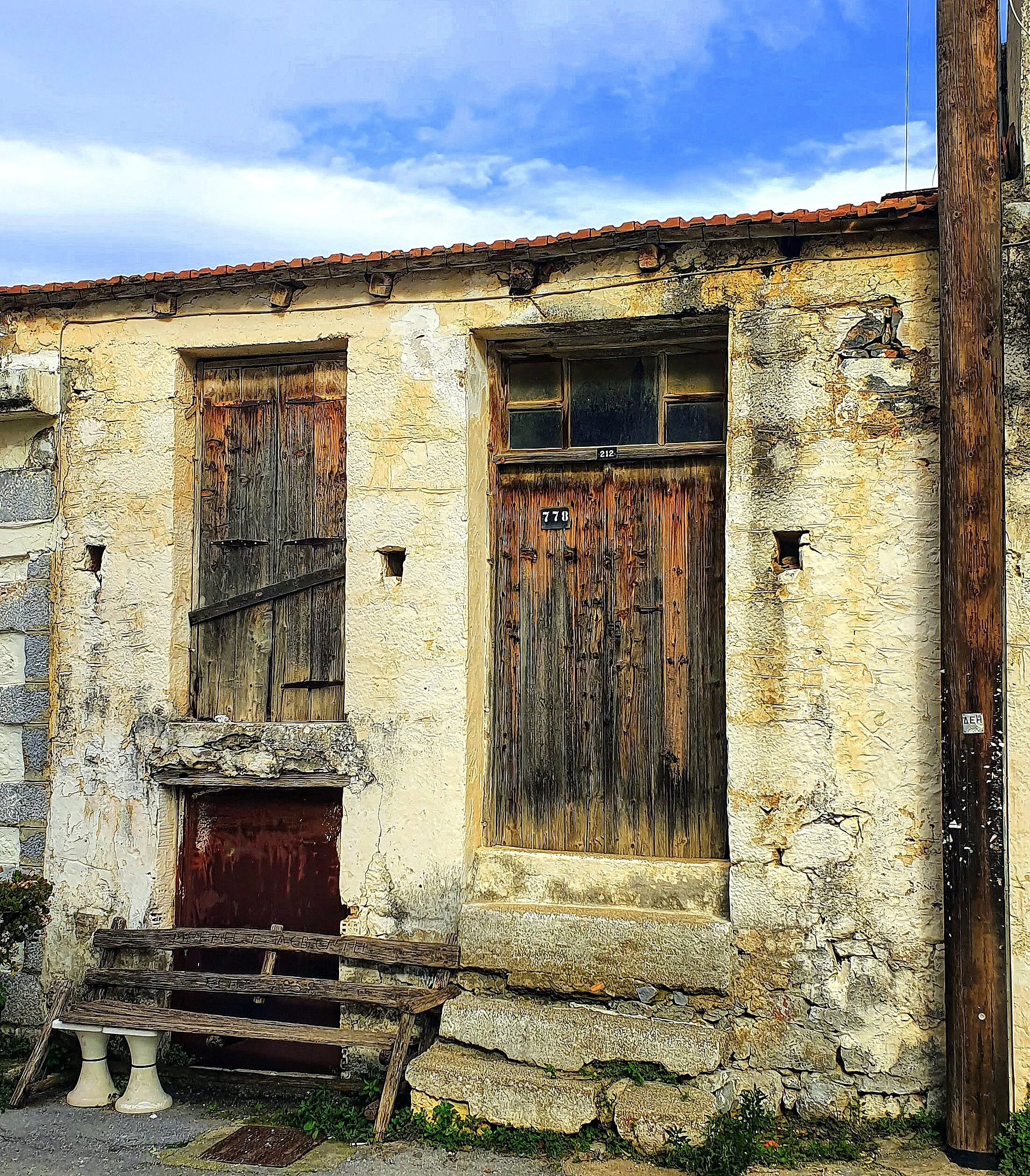 Exteriors of Old Doors (in colour)