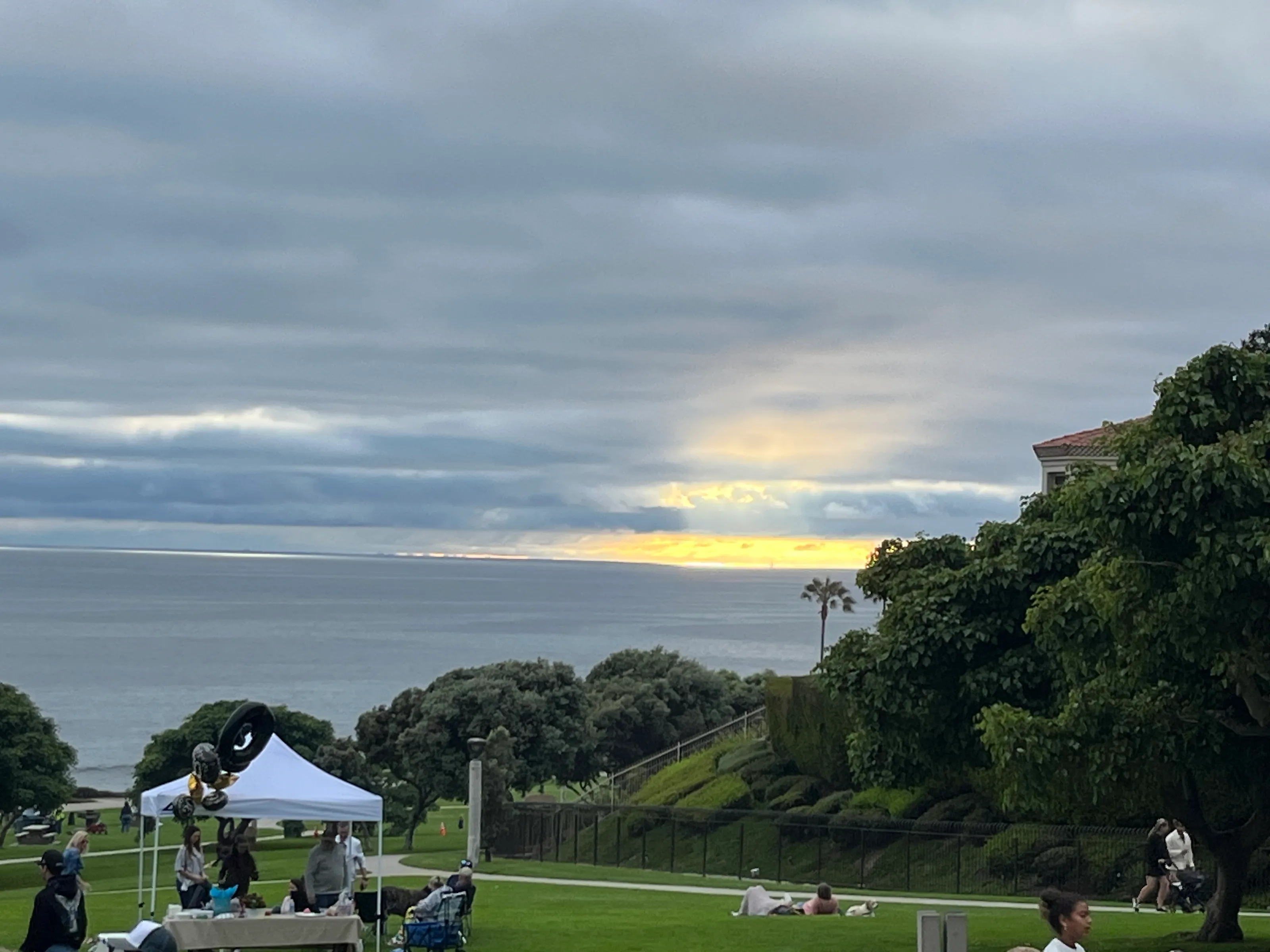 Sunset  at Crystal Cove