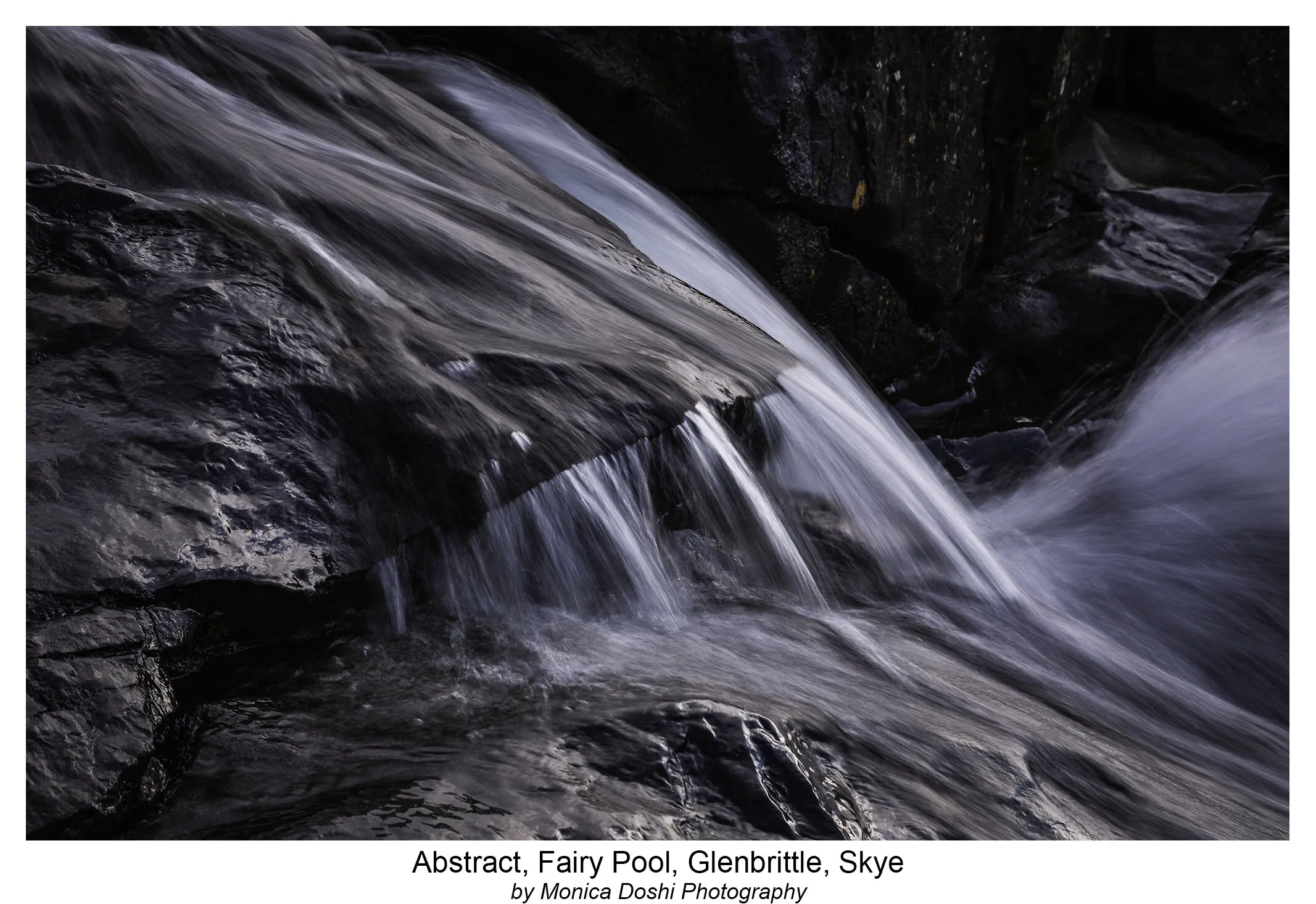 Abstract, Fairy pool, Glenbrittle