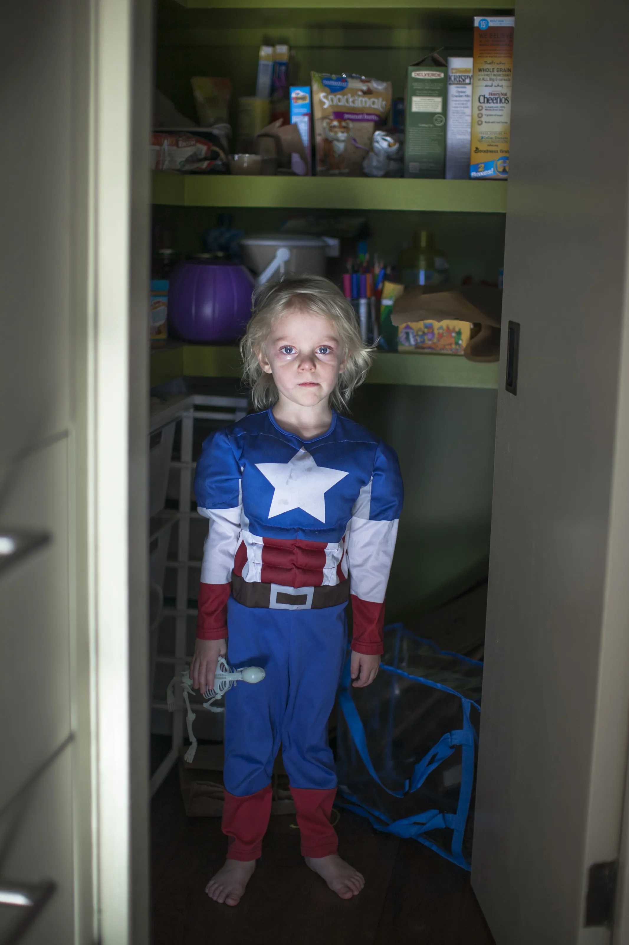 Captain America in the Pantry