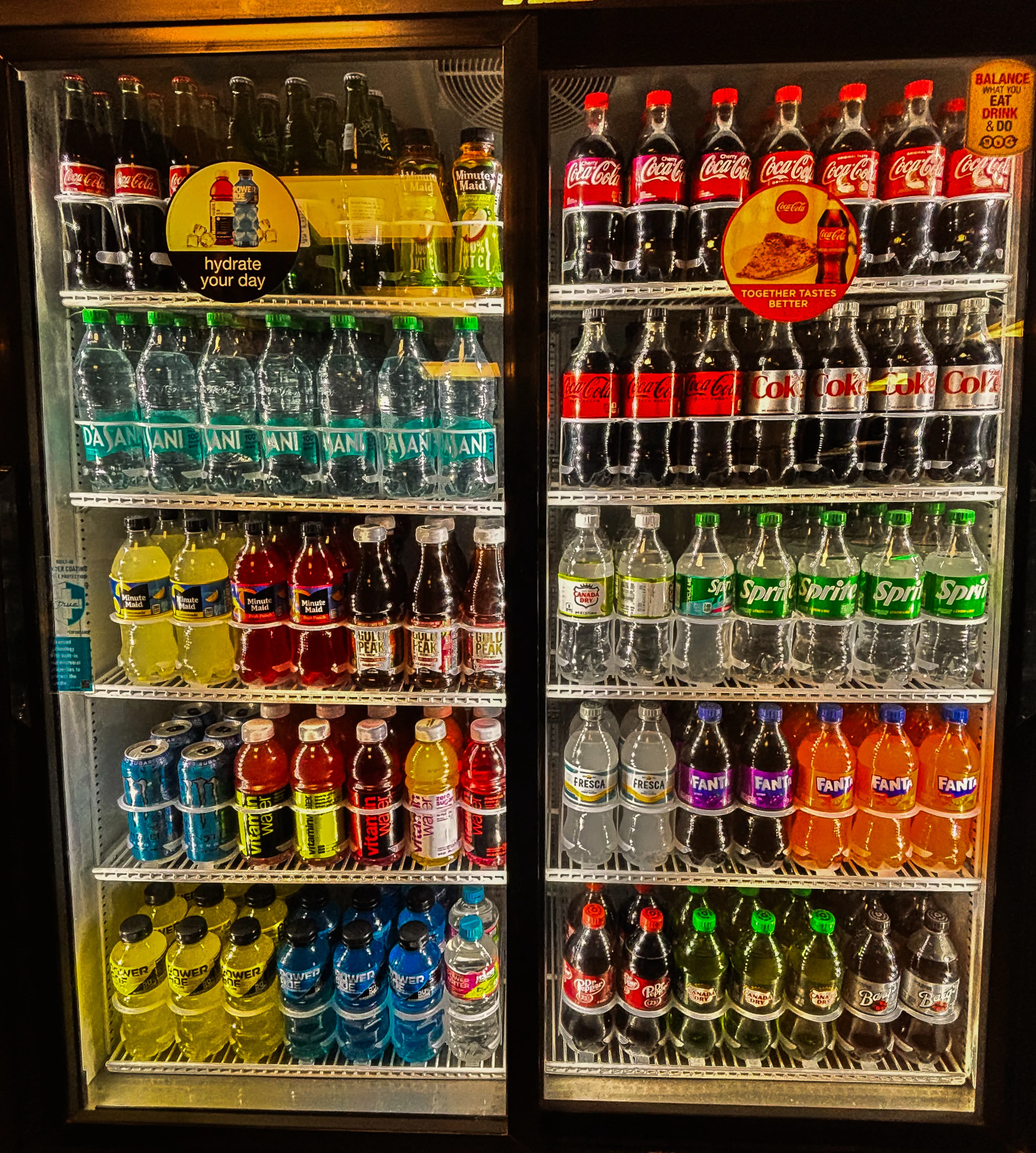 Fully Stocked Shelves
