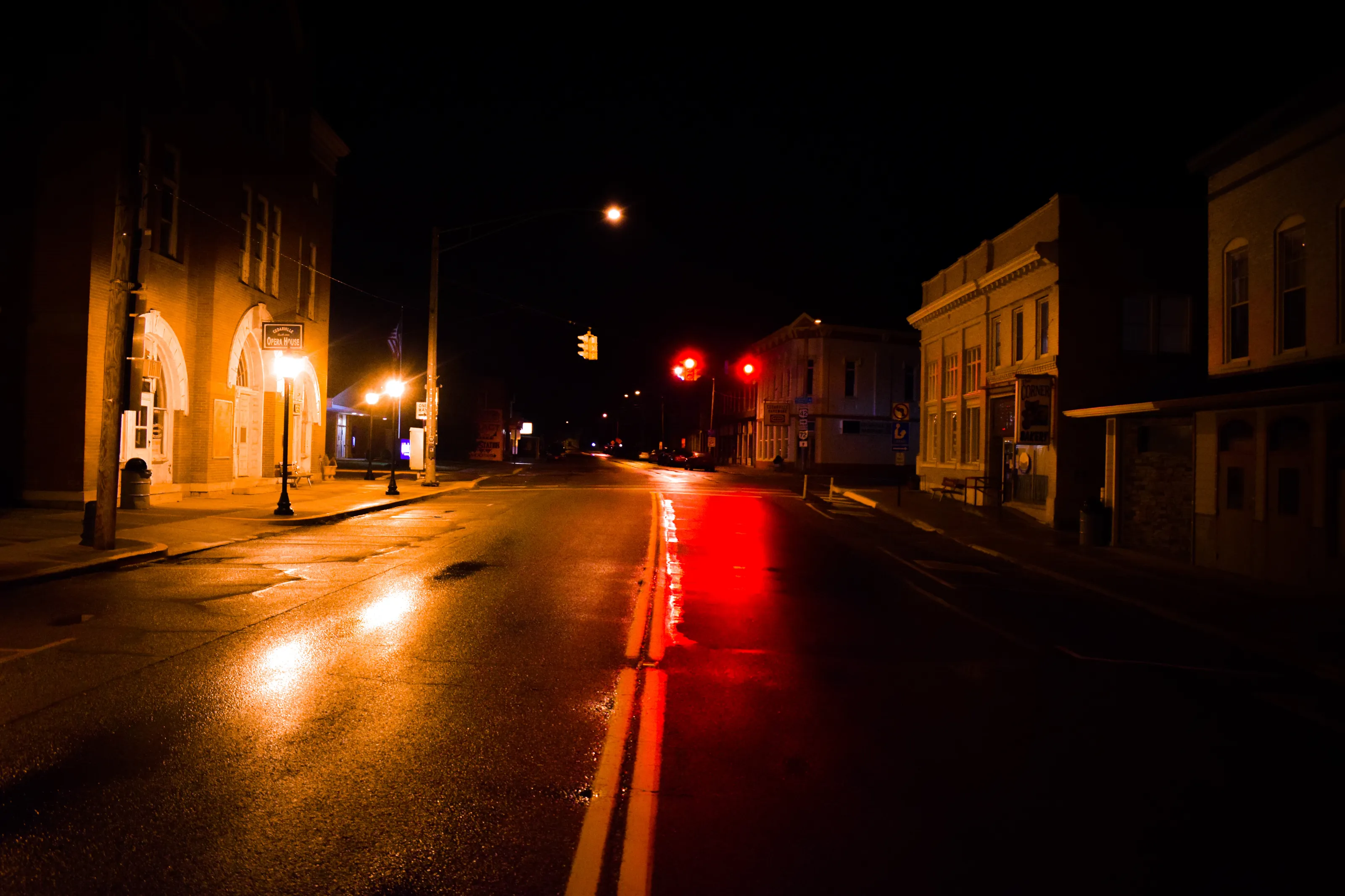 street at night