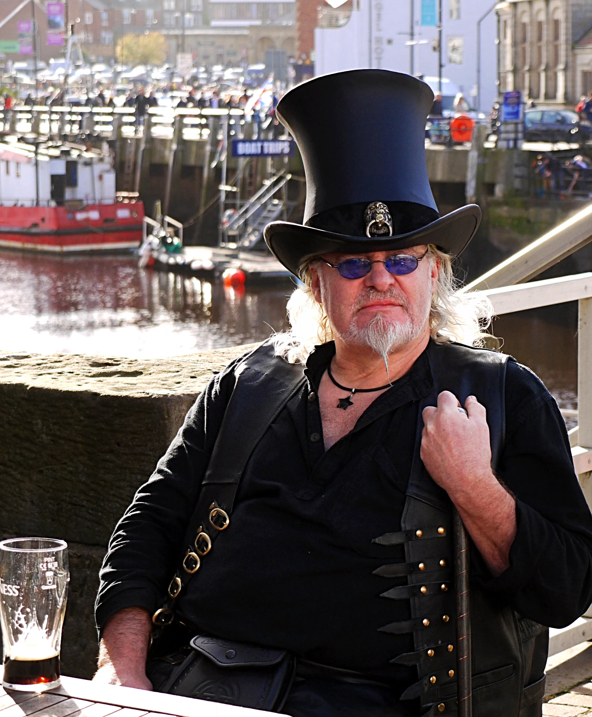 Gentleman at Whitby Goth Weekend