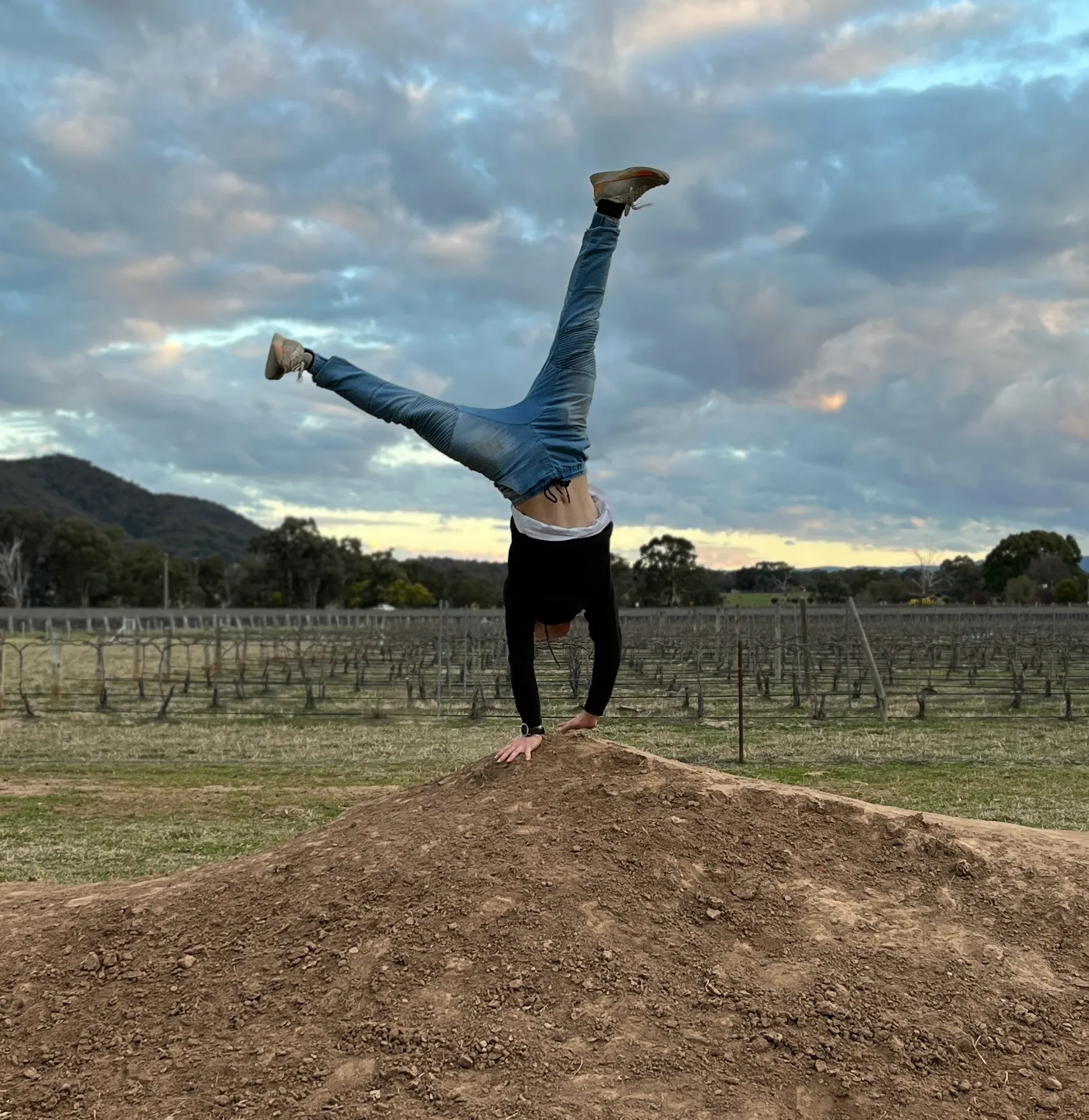 Defying Gravity at Dusk