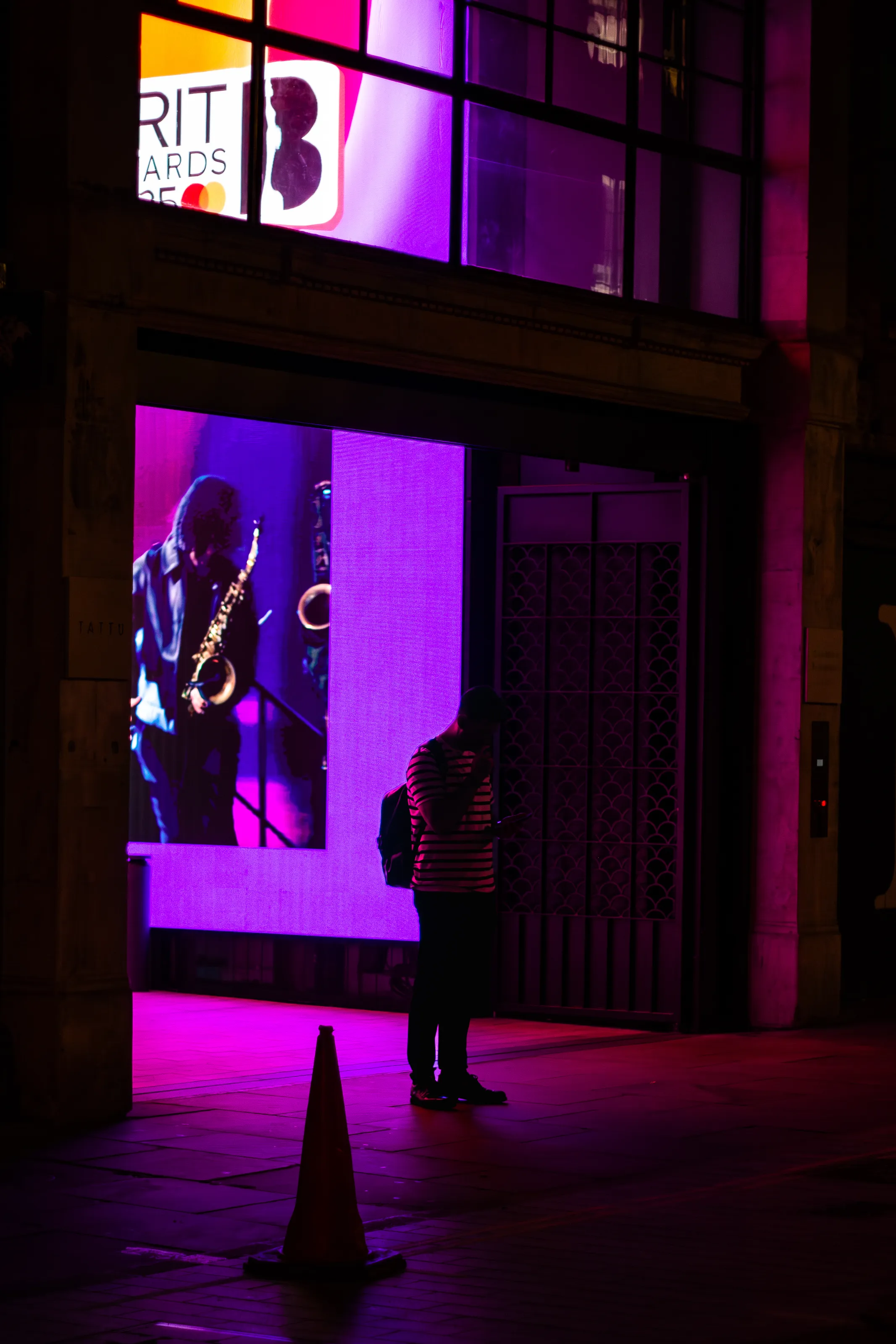 Neon Silhouette