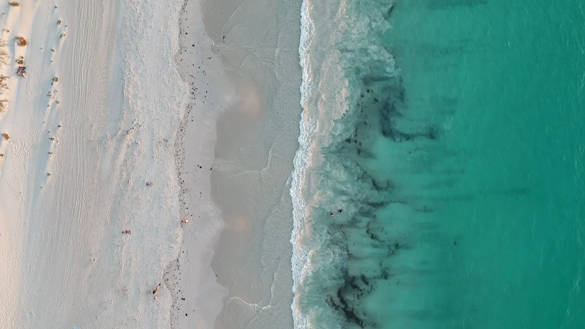 Water to sand