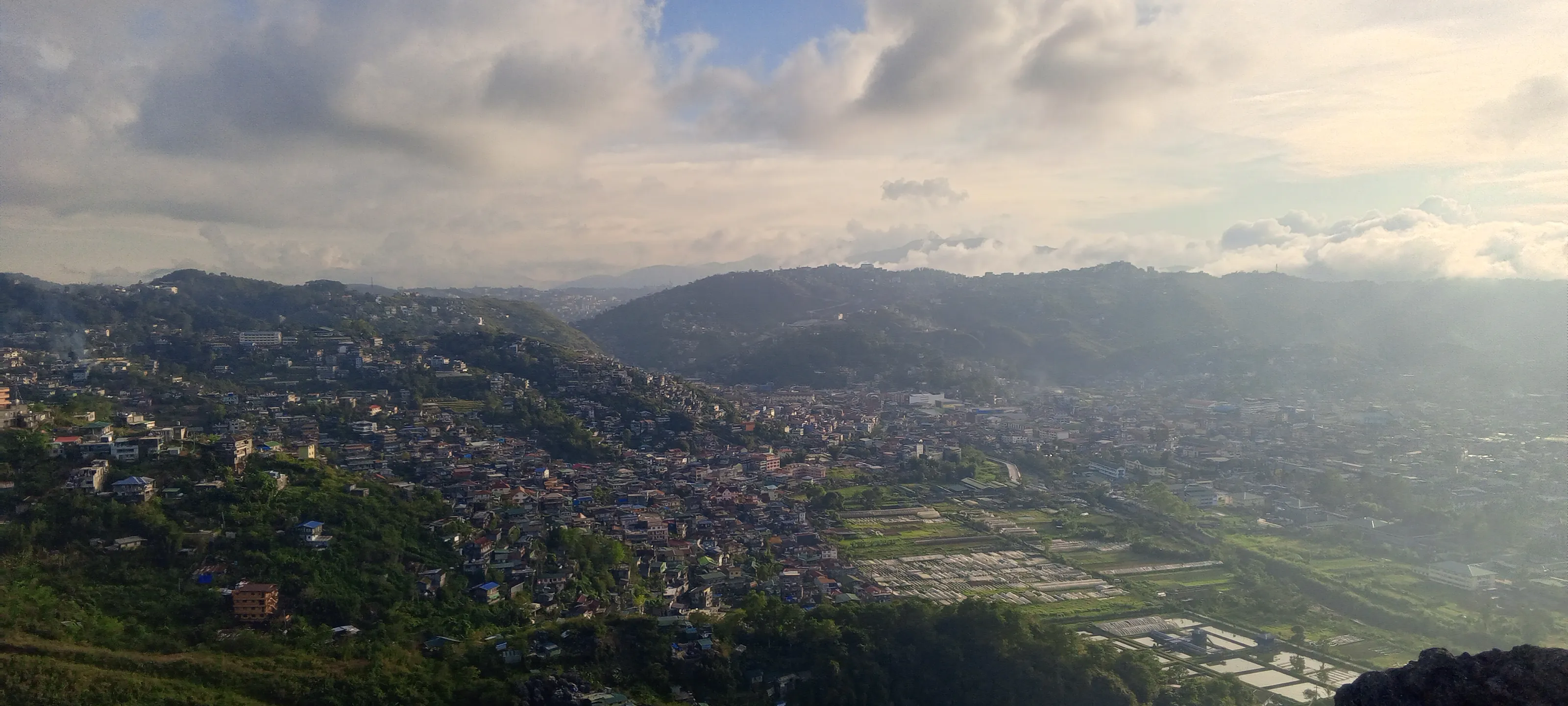 Landscape around La Trinidad