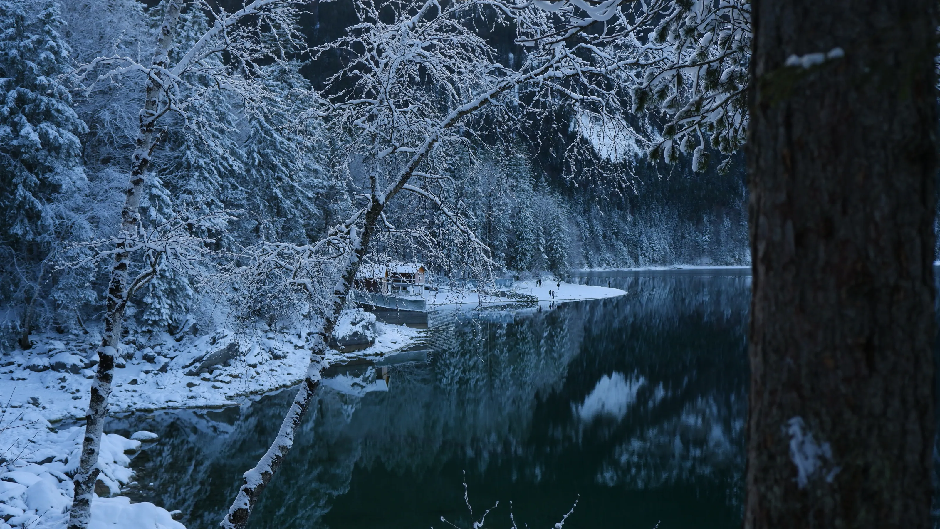 Eibsee‘s frozen Beauty