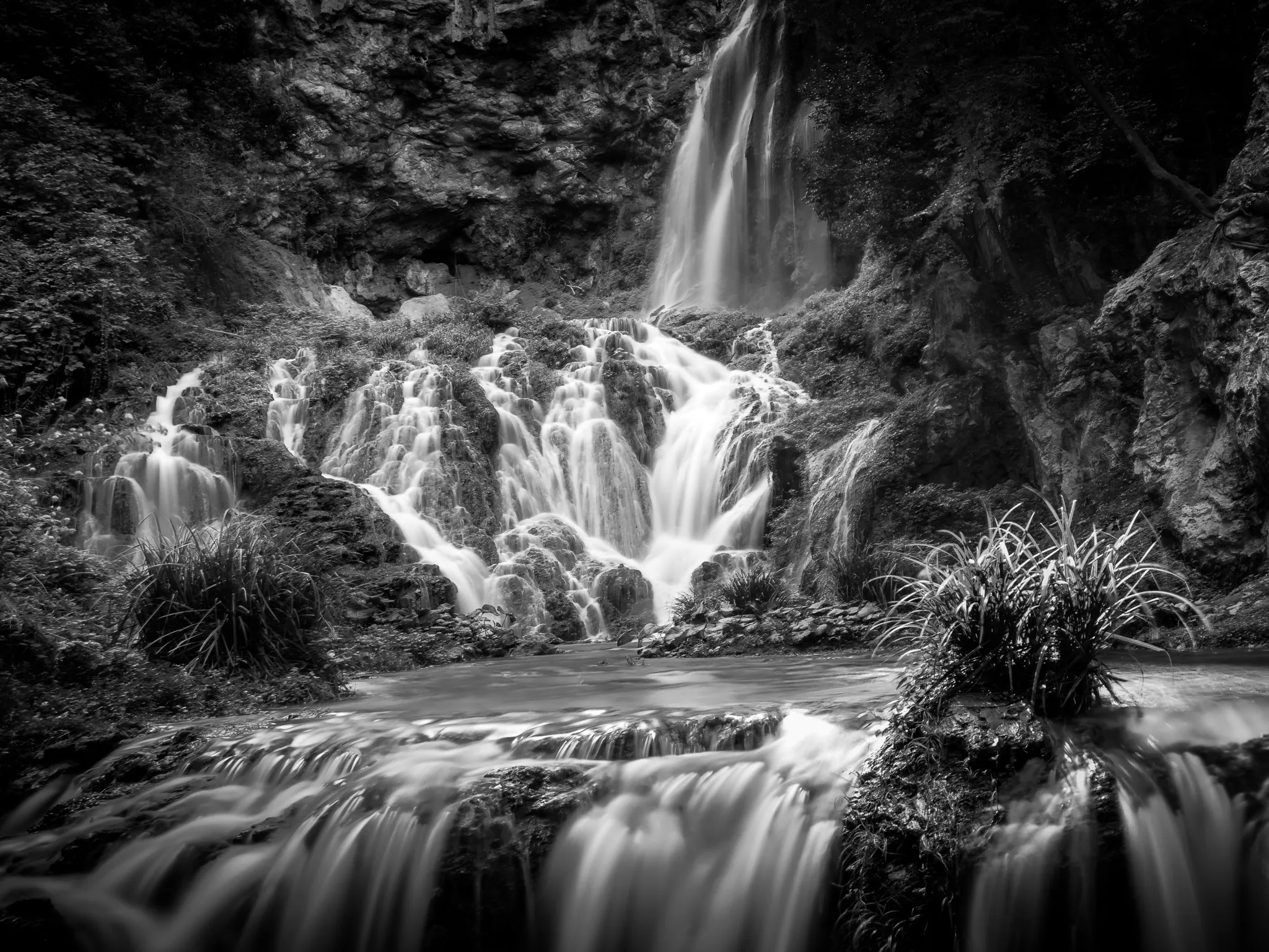 Waterfall at Villa Gregoriana, Tivoli
