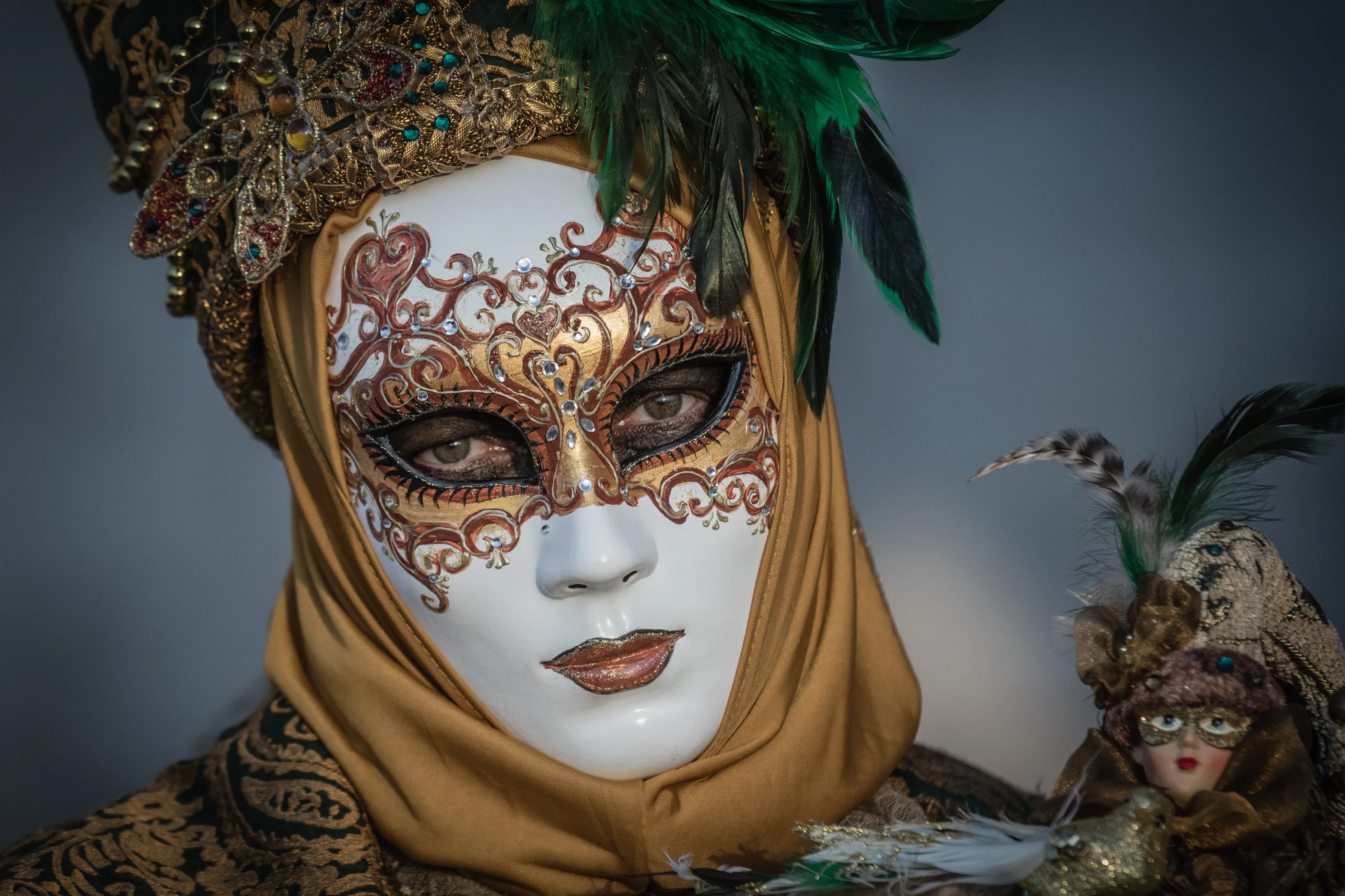 People Wearing Masks (not makeup)