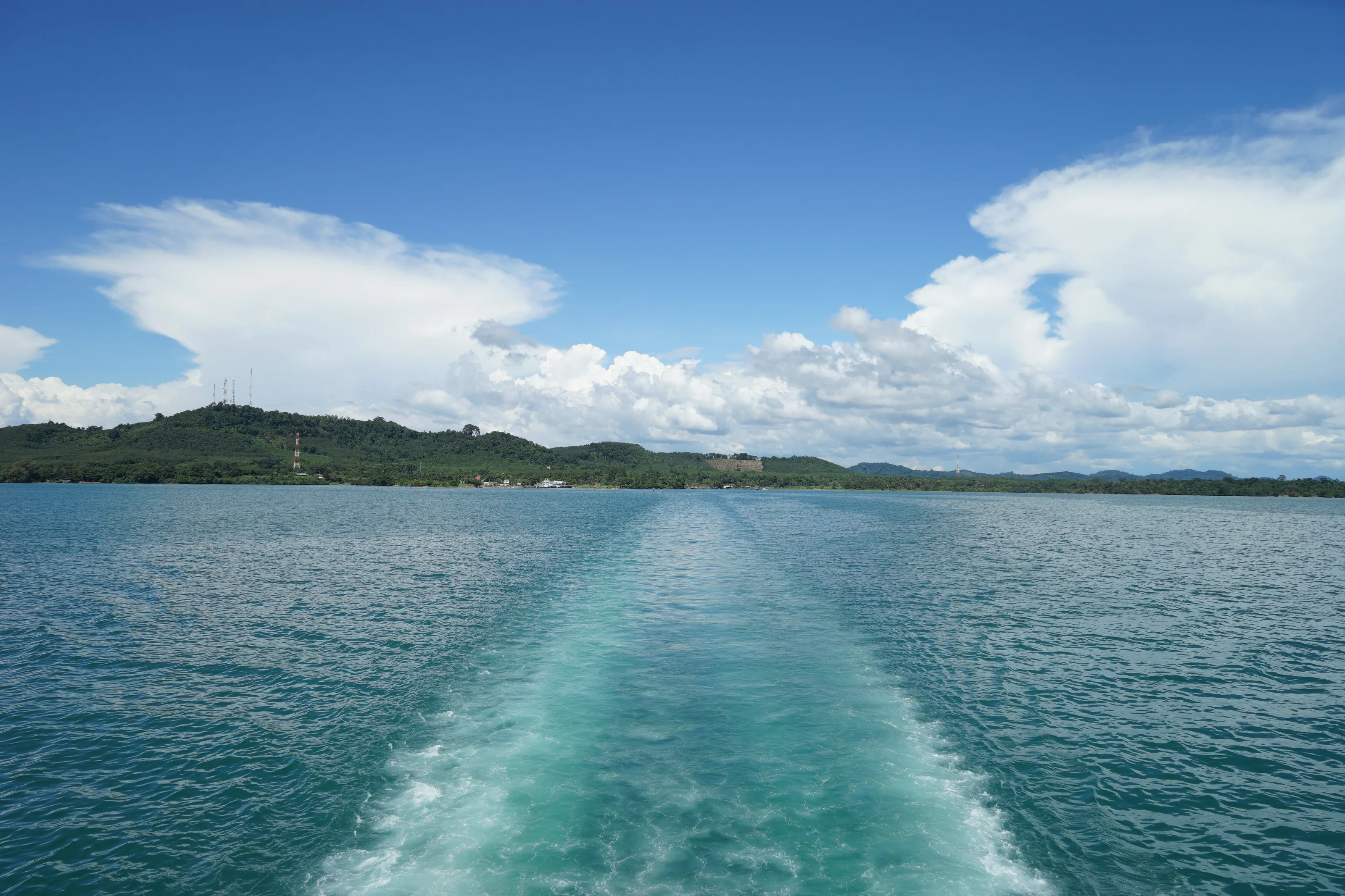On the way to Koh Chang (Elephant Island), South China Sea, Thailand