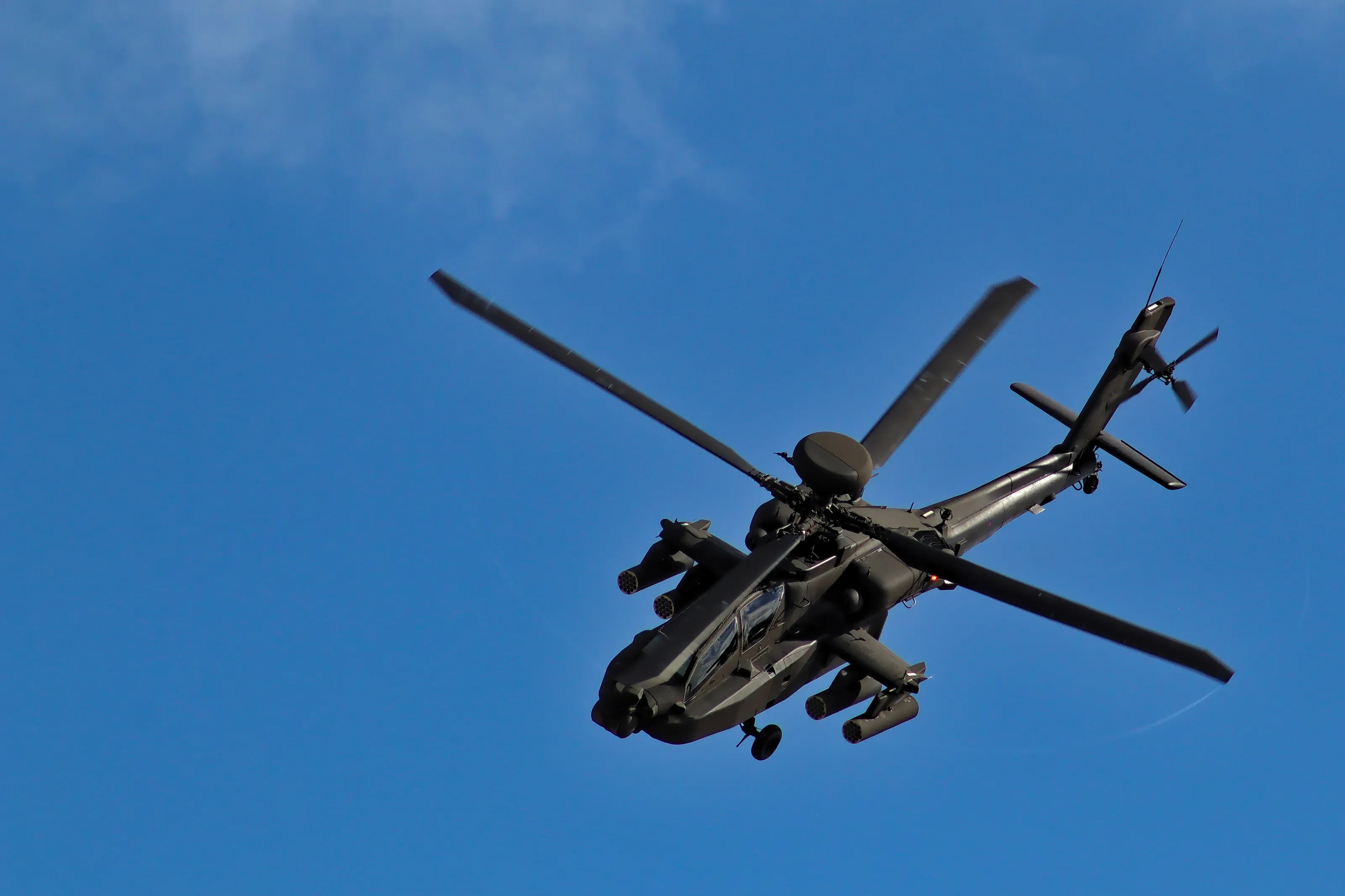 Apache helicopter