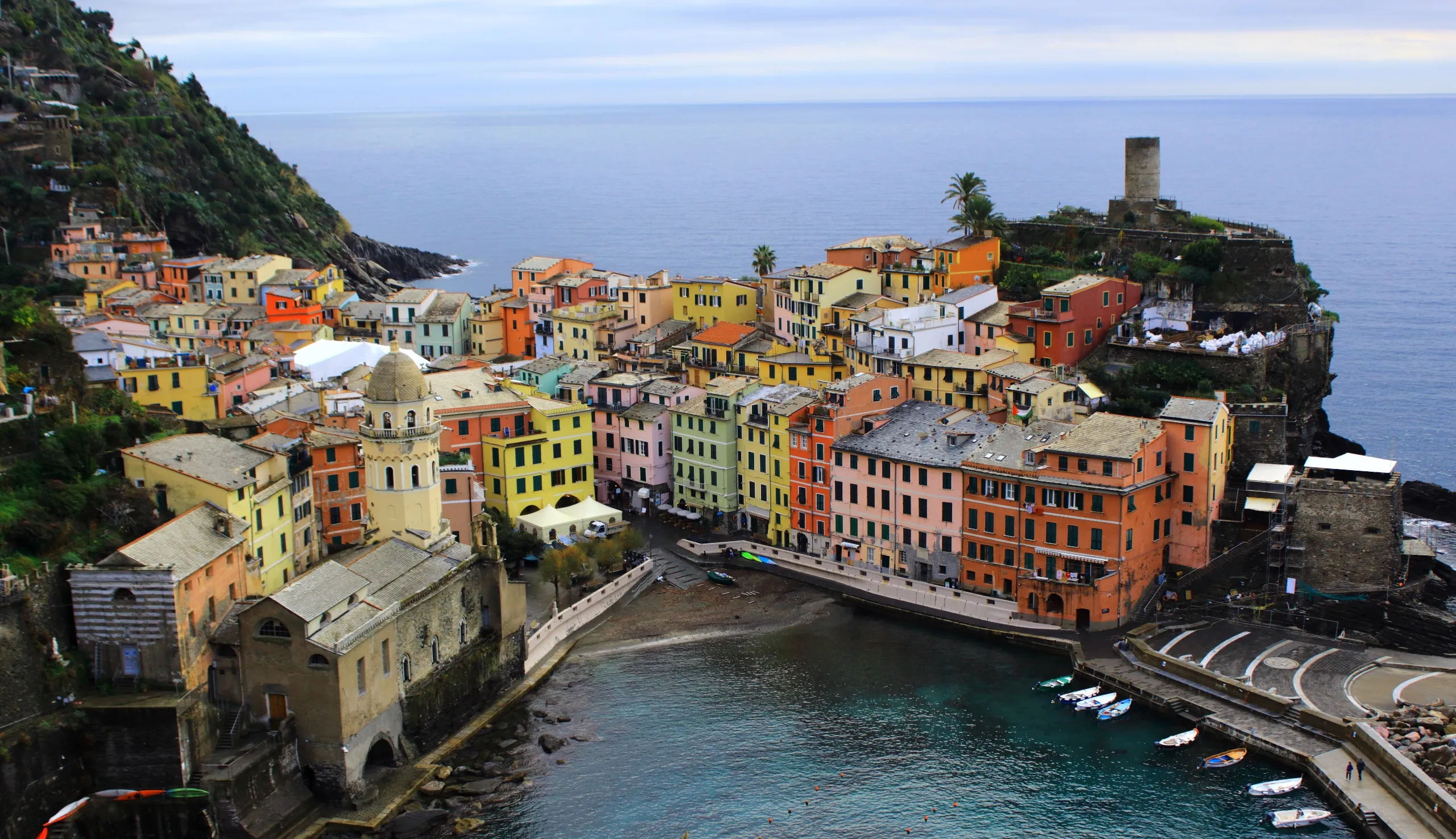 Village in the Mediterranean