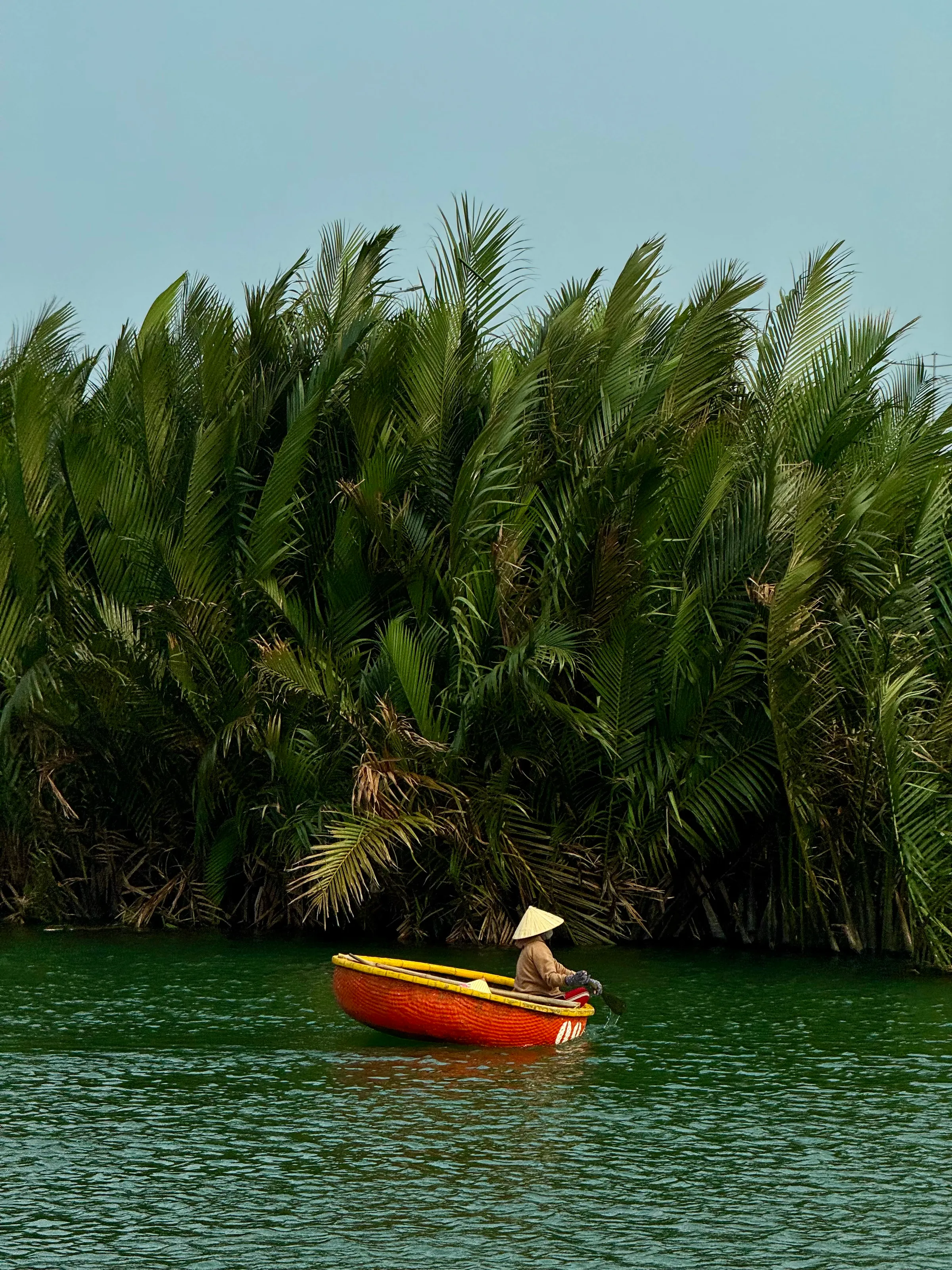 Coconut Boat in Hoi An, Vietnam
