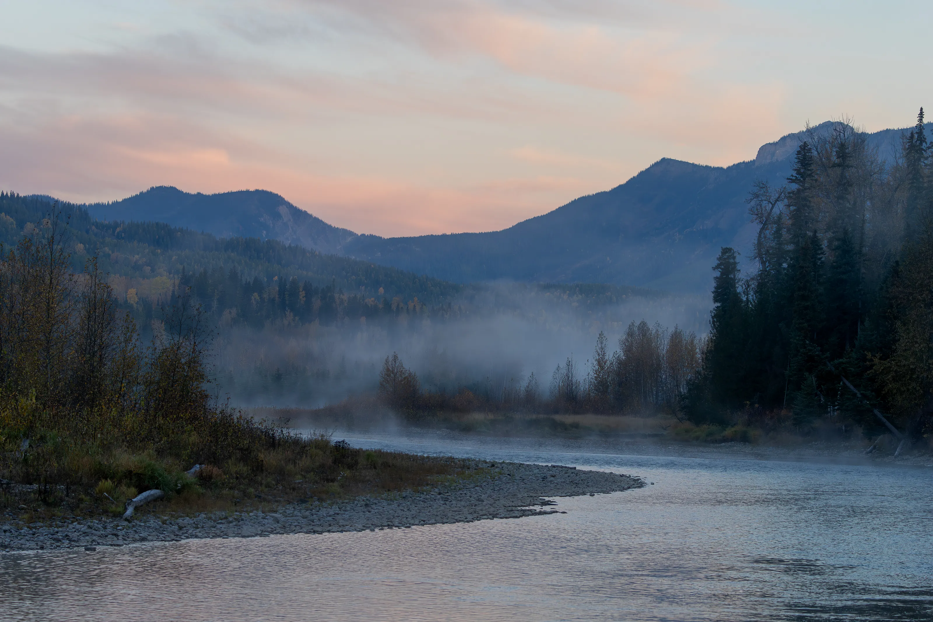 Foggy Sunrise