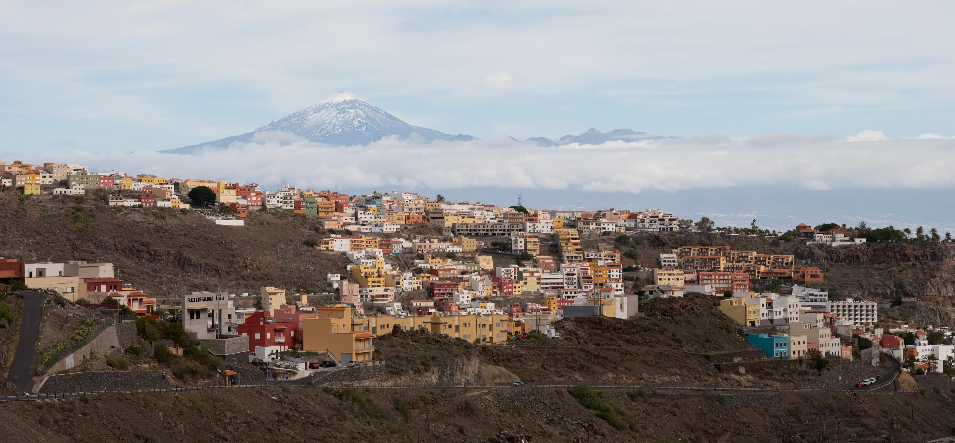 El Teide and the Village Below