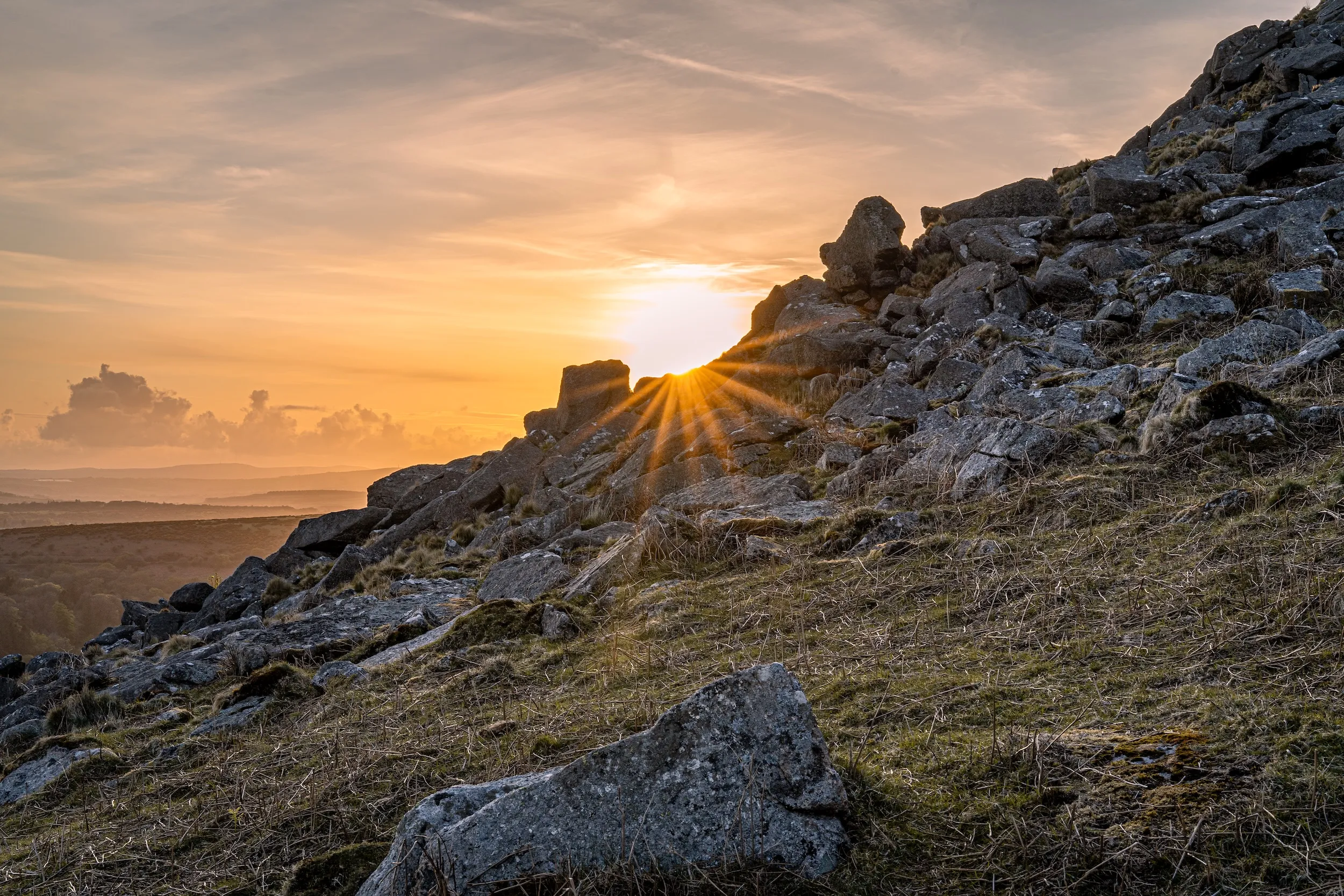 Sunset at Sheepstor
