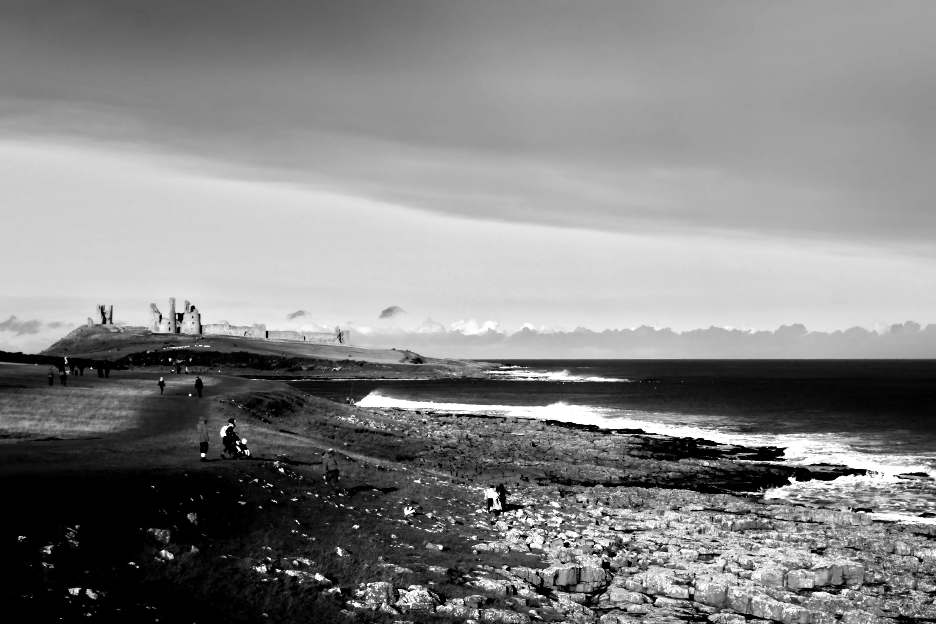 People in Vast Natural Landscapes