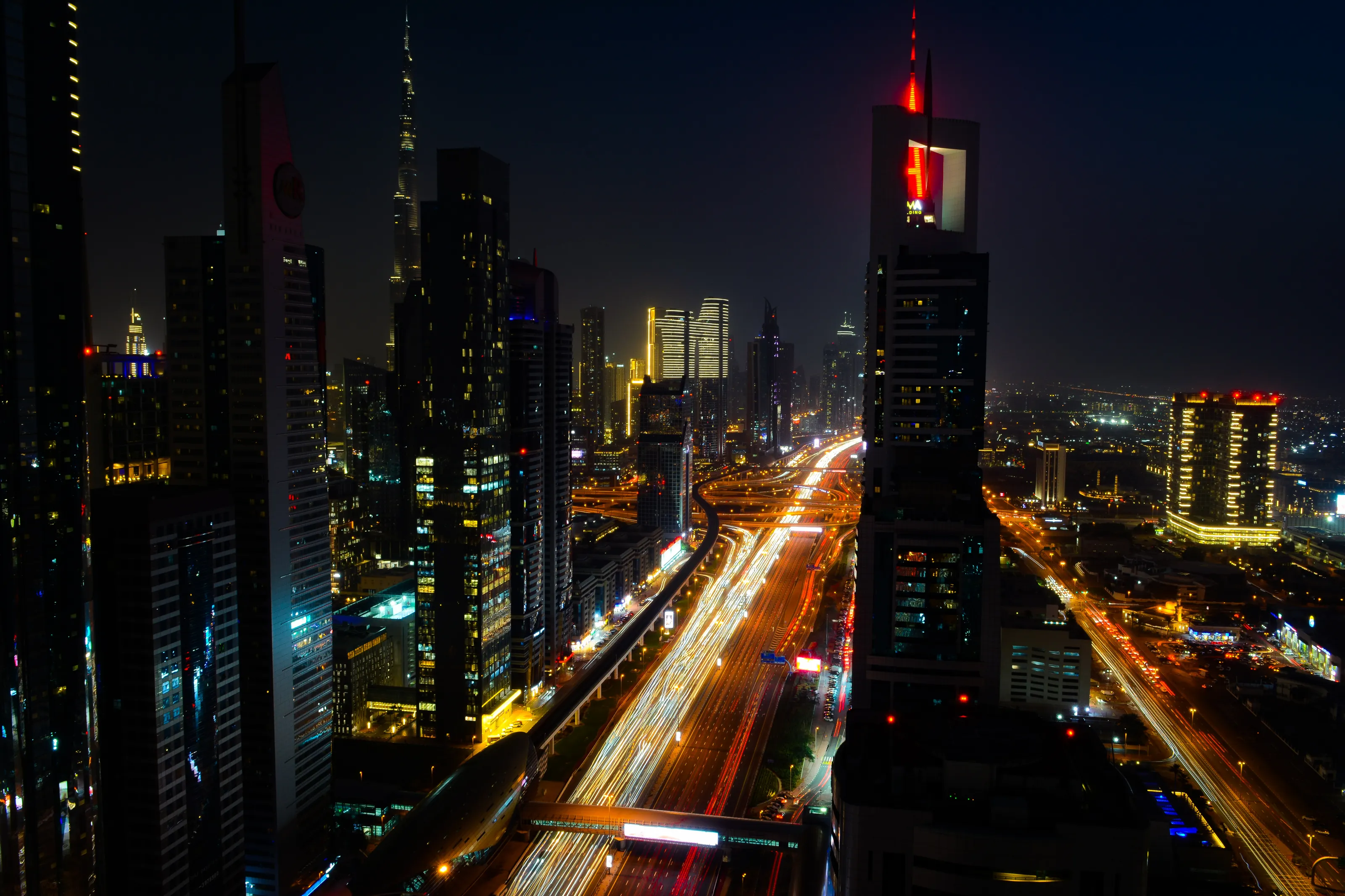 Dubai night