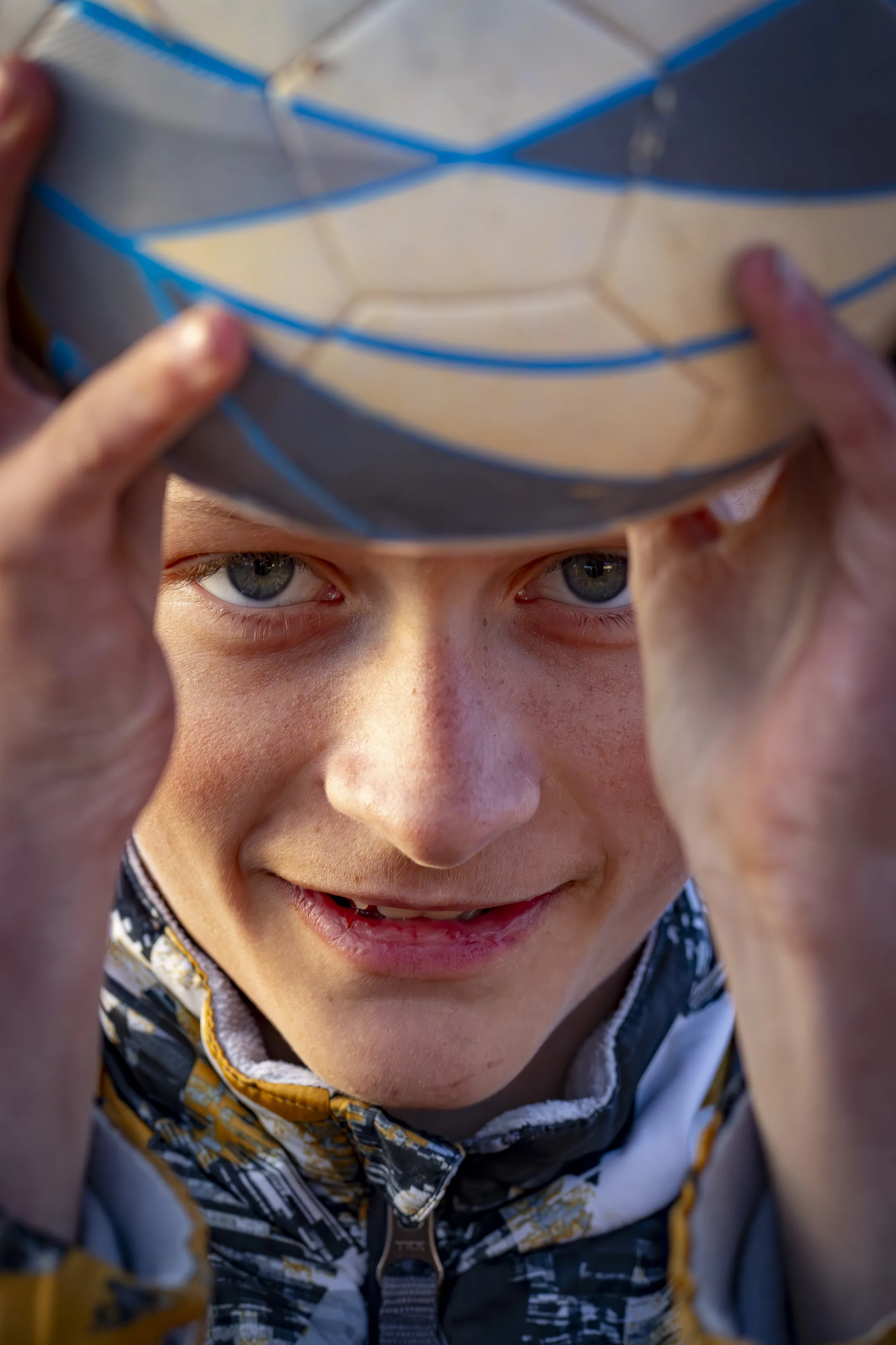 Portraits of People Framed with Hands
