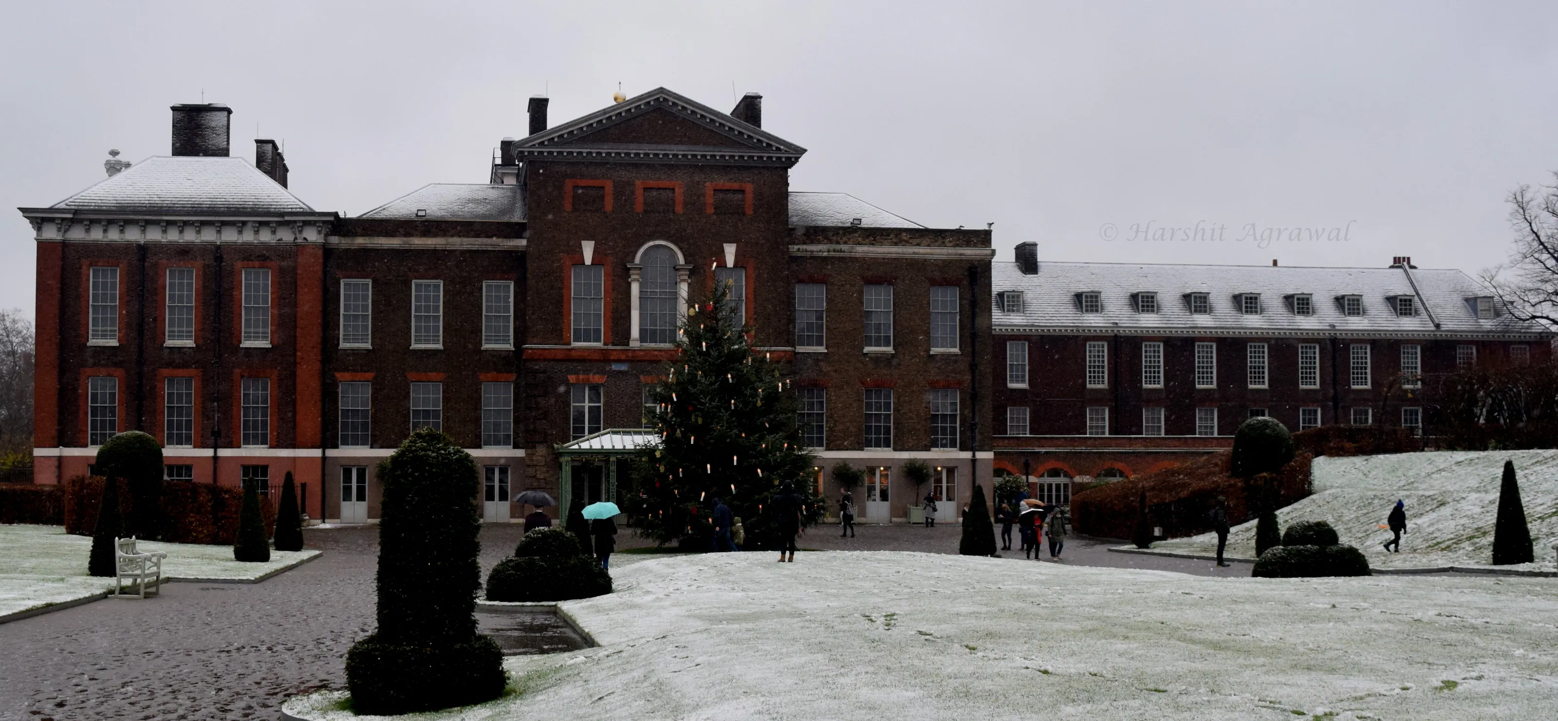snow draped palace