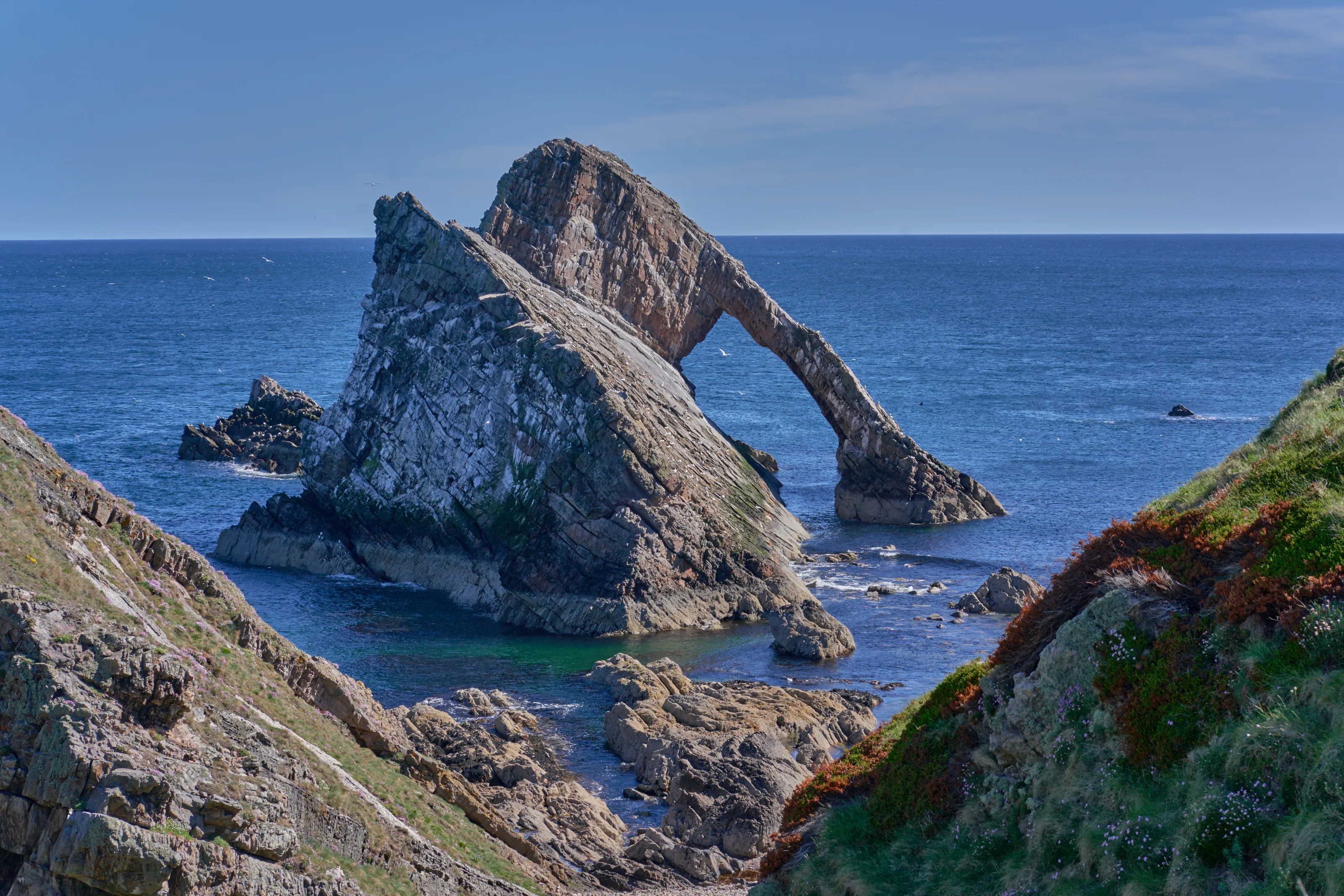 Bow Fiddle Rock, Portknockie, Moray