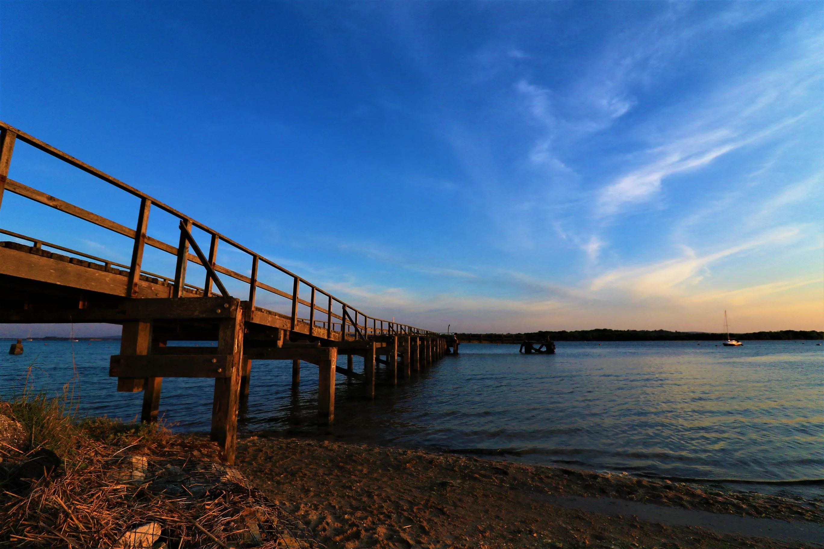Hamworthy Pier sunset