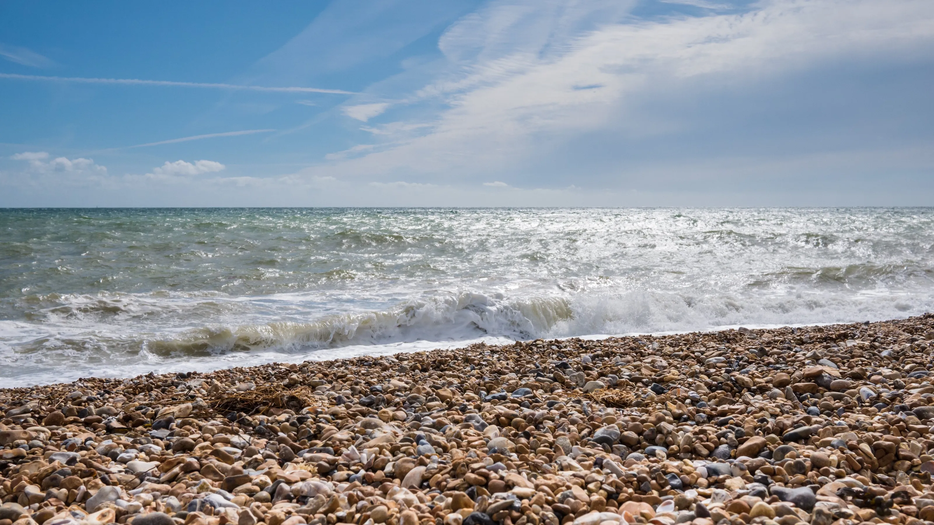Bright day at the beach