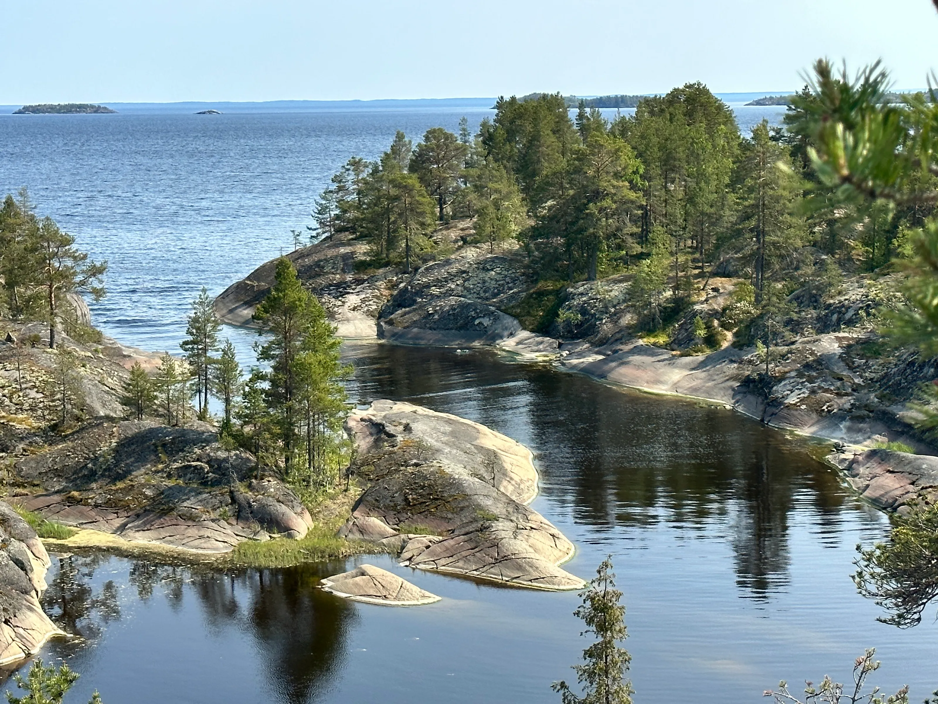 Ladoga lake